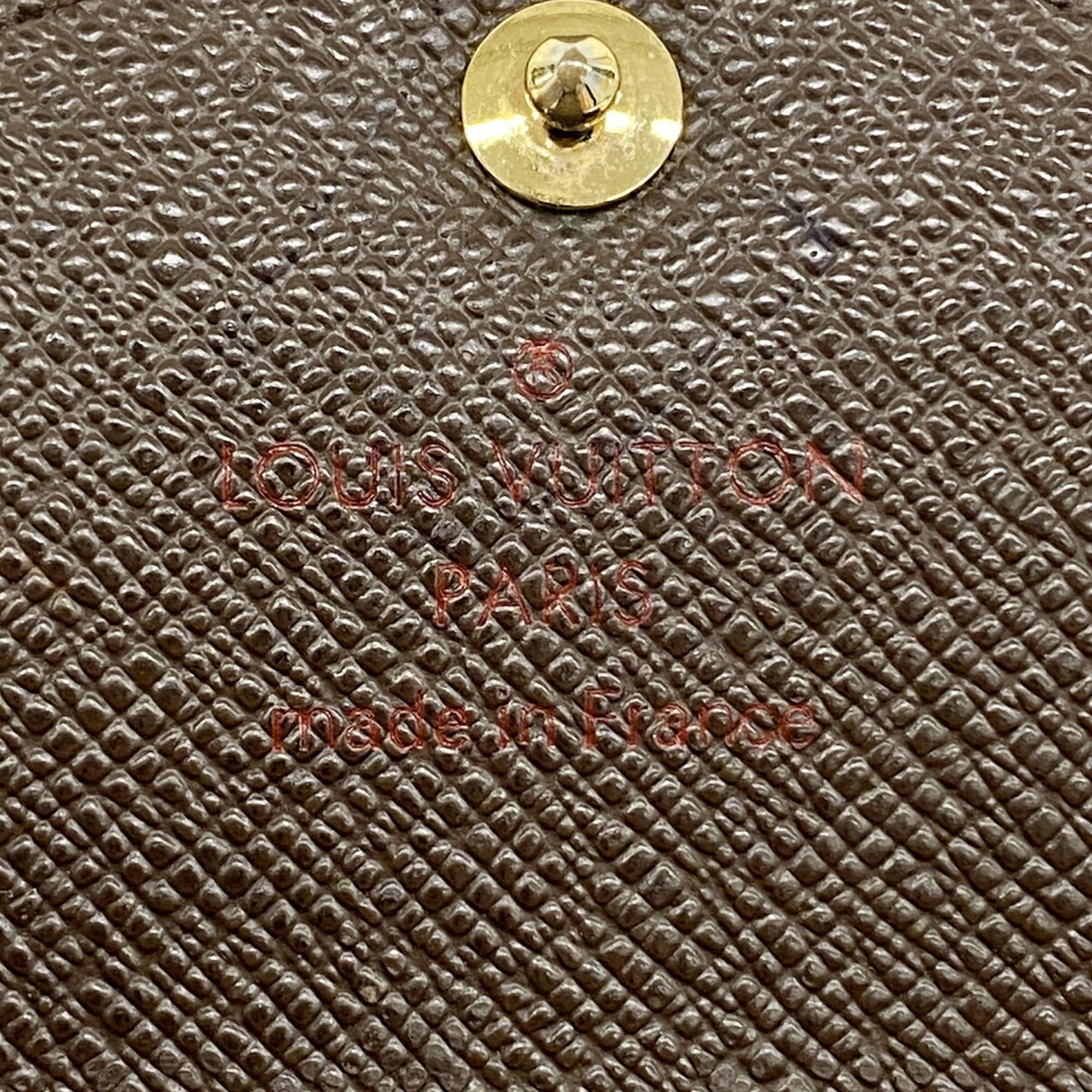 Louis Vuitton Ebene Long Wallet (Bi-Fold) (Pre-Owned)