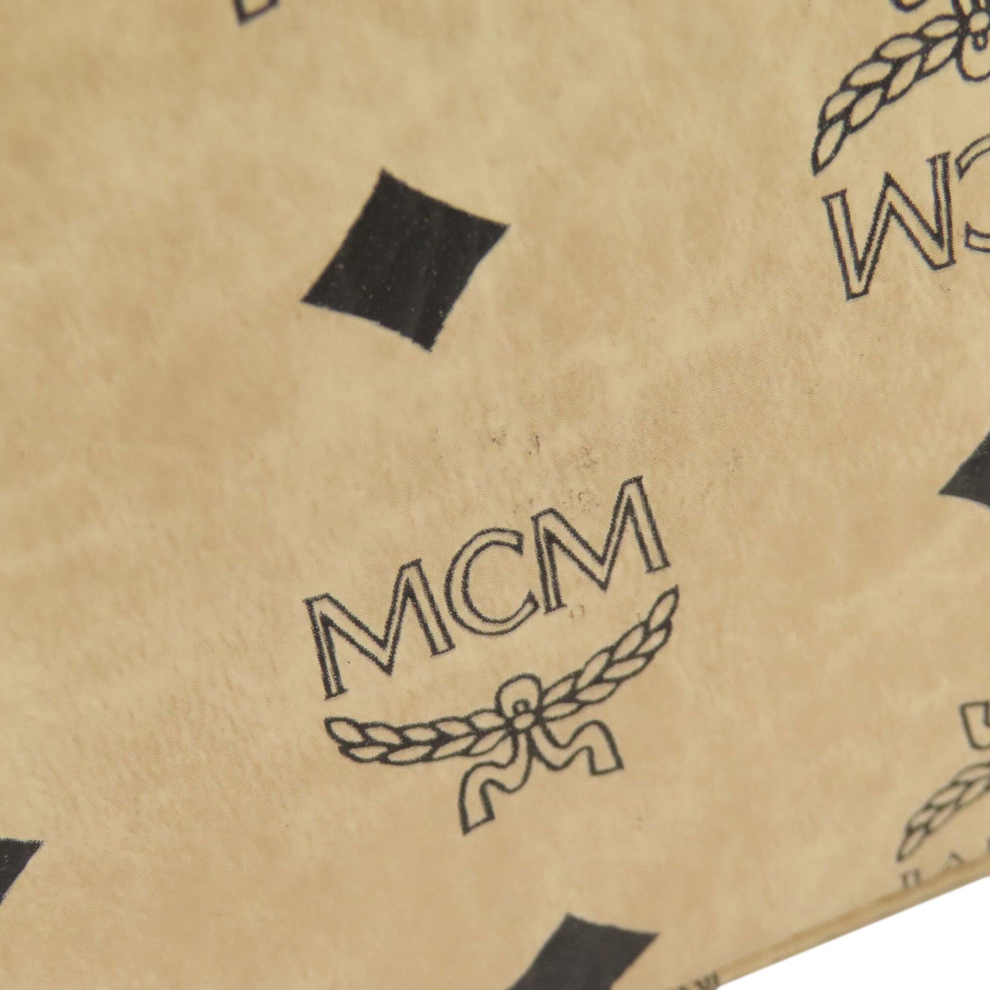 Mcm Beige Pvc Handbag (Pre-Owned)