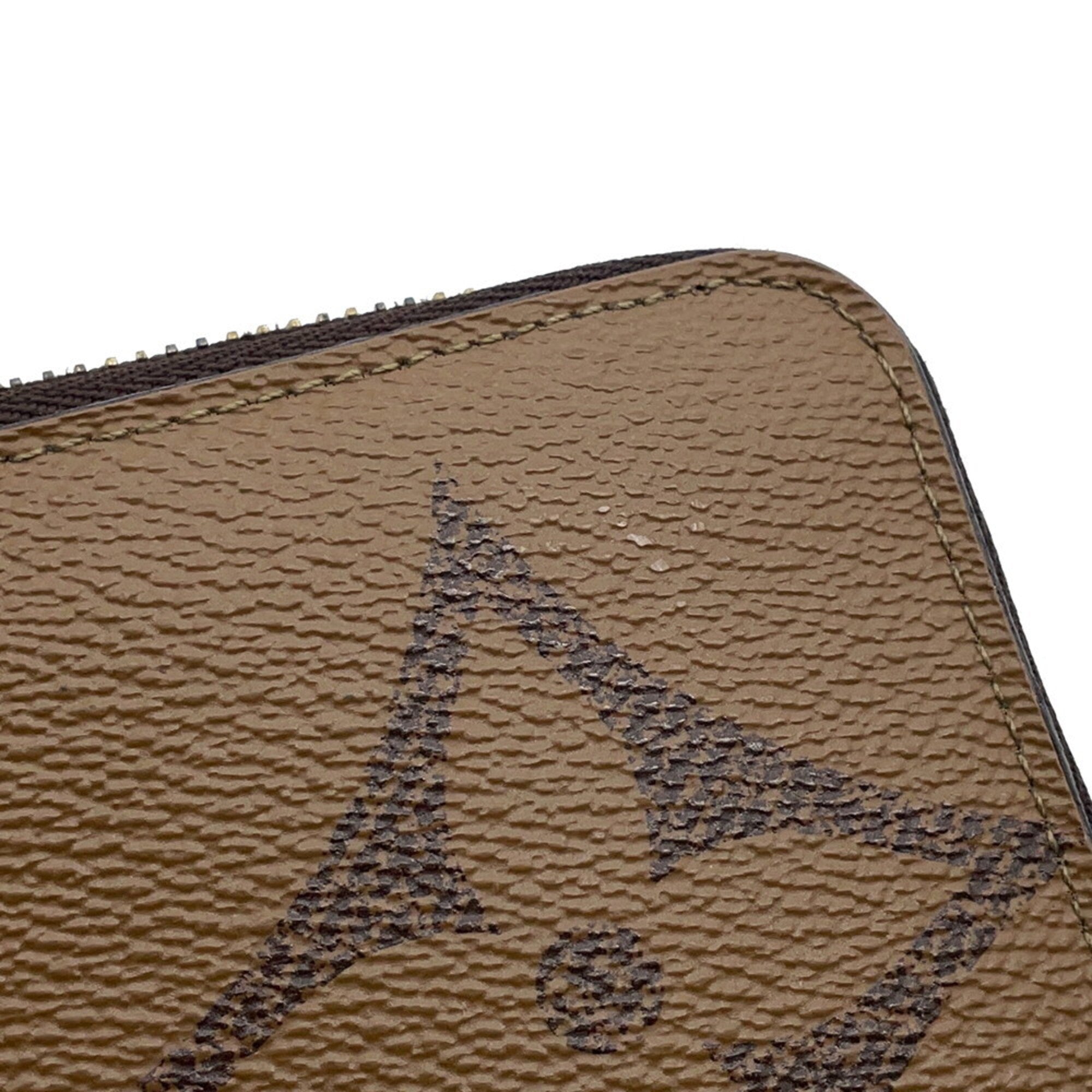Louis Vuitton Brown Monogram Reverse Long Wallet (Bi-Fold) (Pre-Owned)