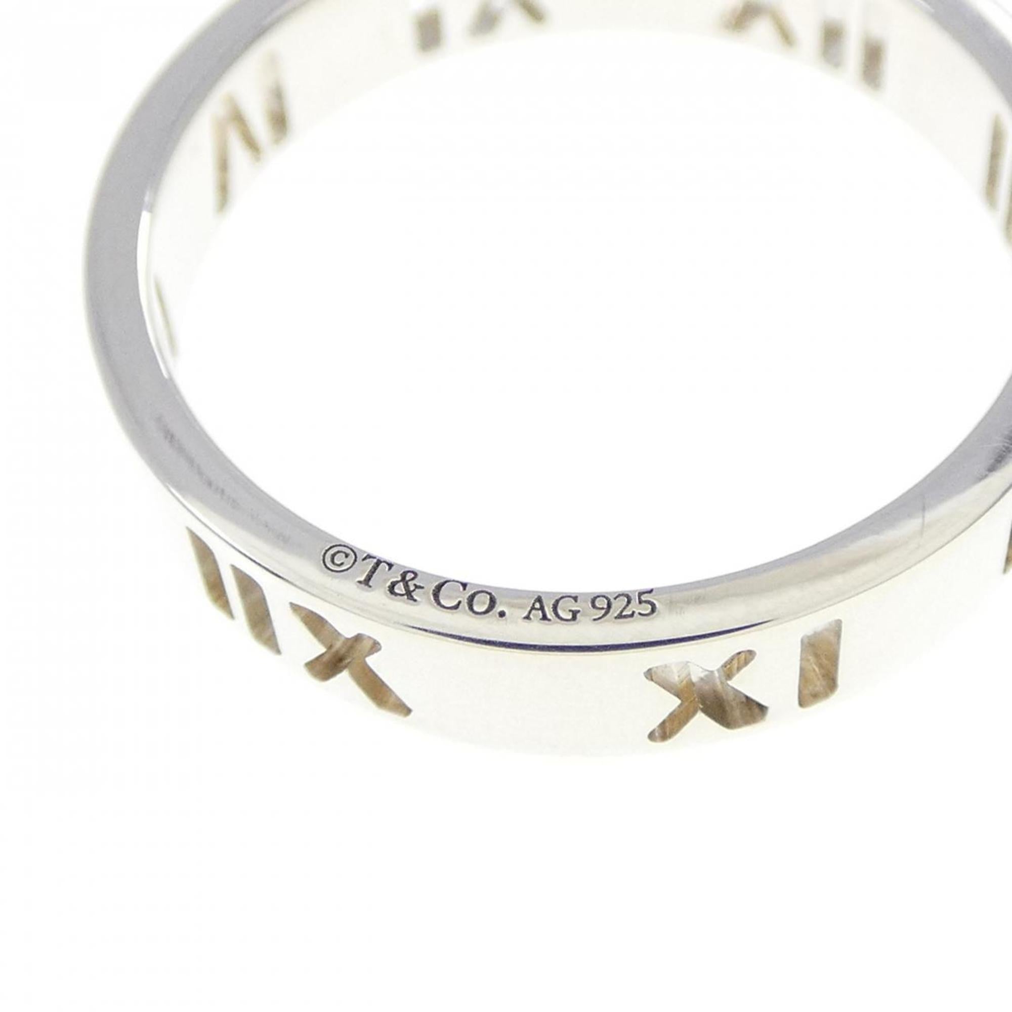 Tiffany Silver Silver 925 Band Ring (Pre-Owned)