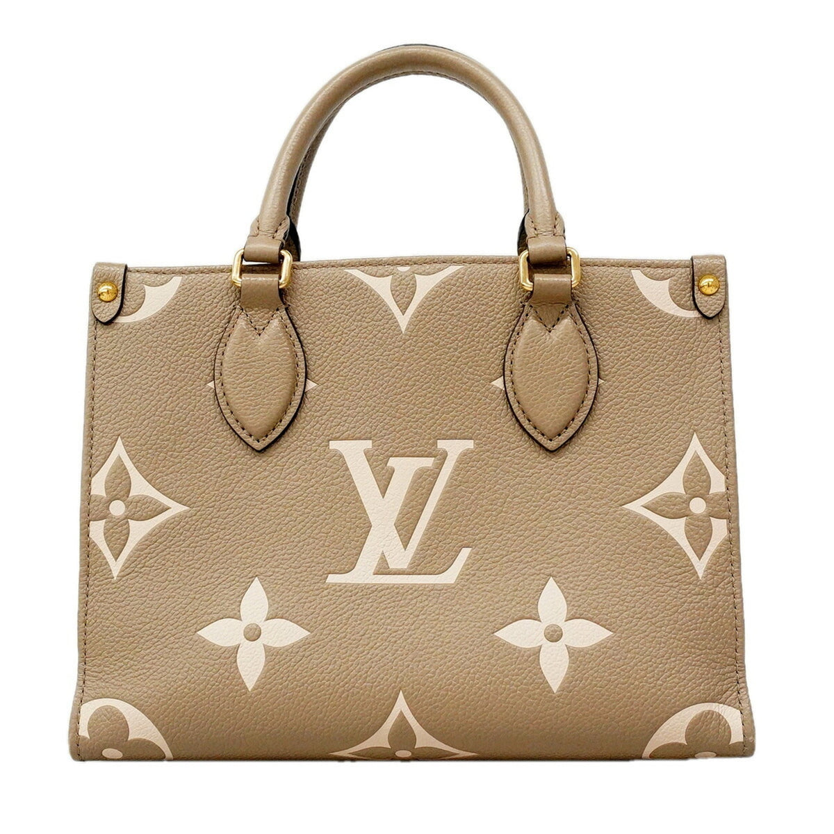 Louis Vuitton Cream Tourterelle Handbag (Pre-Owned)