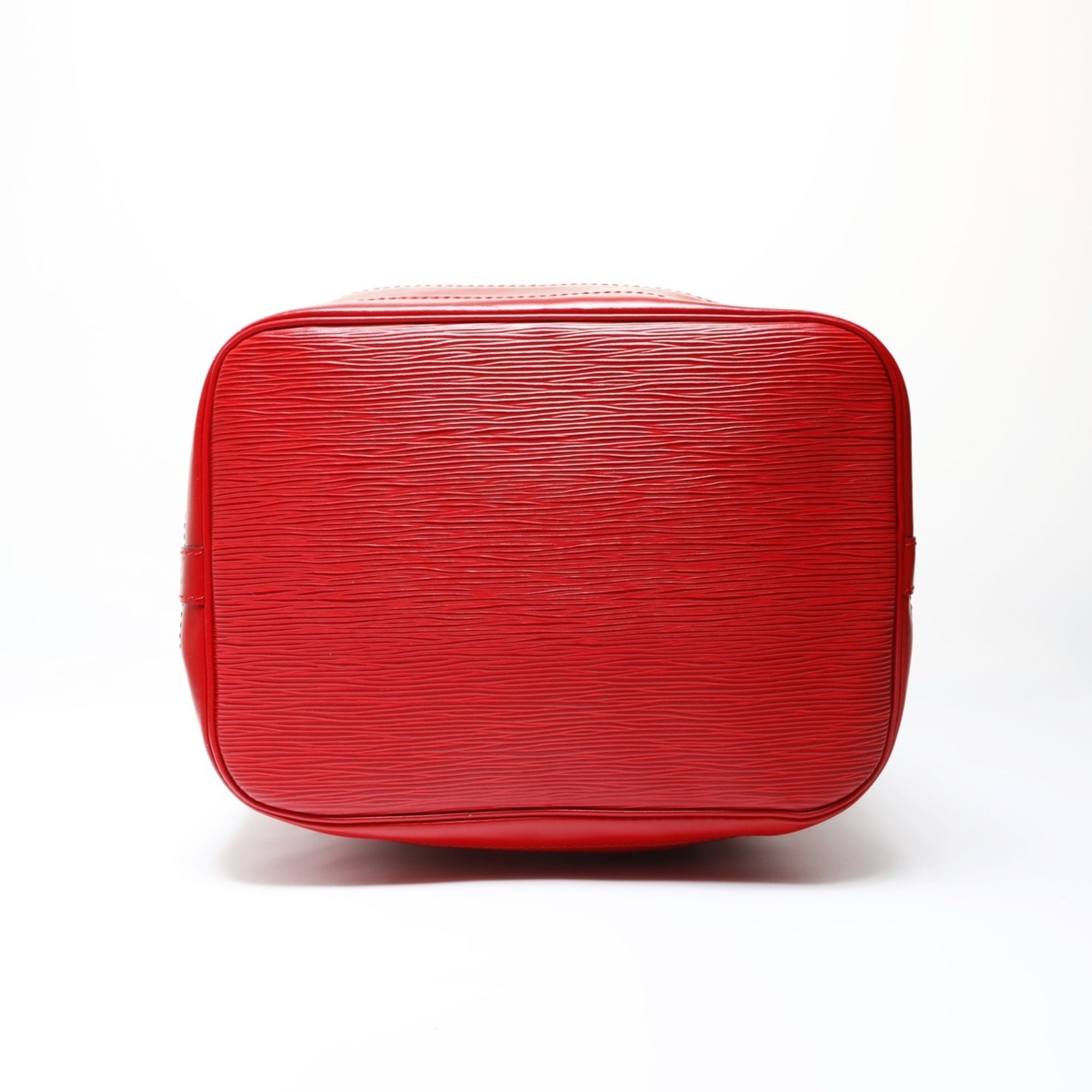 Louis Vuitton Red Color Epi Leather Shoulder Bag (Pre-Owned)
