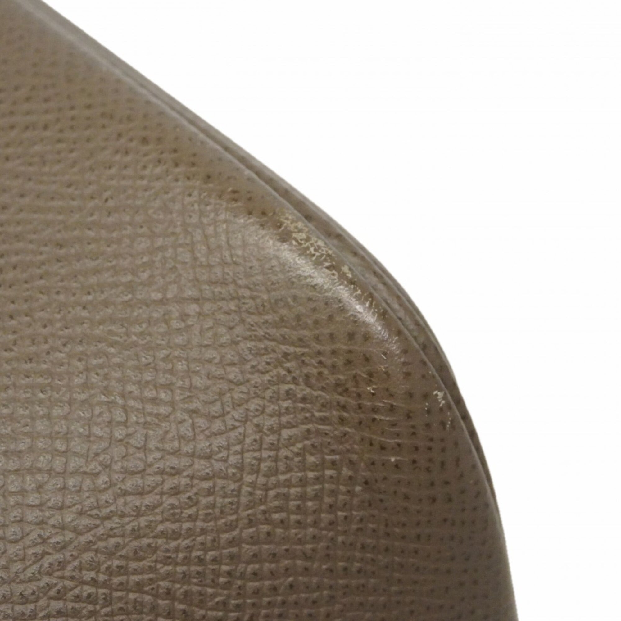 Hermes Etain Leather Handbag (Pre-Owned)