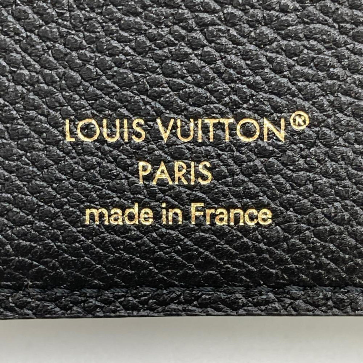 Louis Vuitton Black Monogram Noir Monogram Empreinte Wallet (Bi-Fold) (Pre-Owned)
