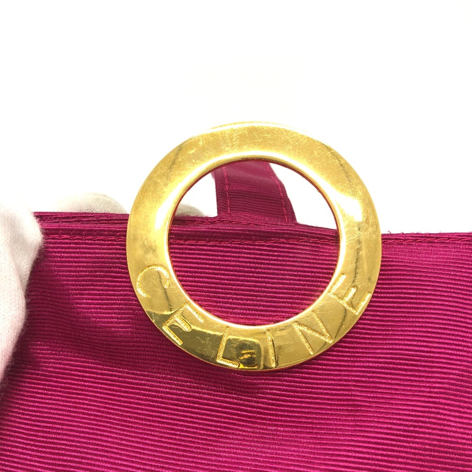 Celine Pink Cloth Pouch (Pre-Owned)