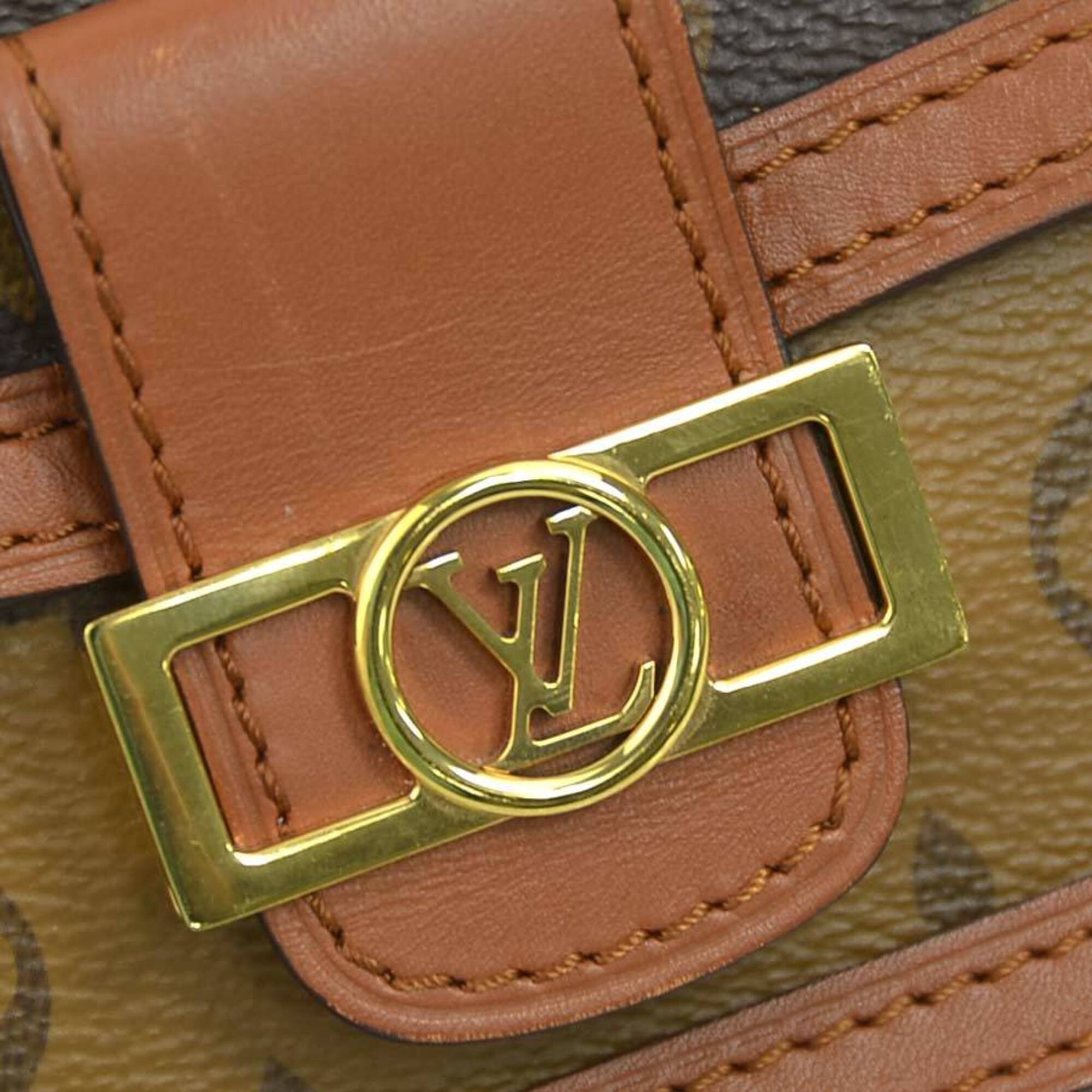 Louis Vuitton Brown Monogram Reverse Monogram Reverse Fanny Pack Shoulder Bag (Pre-Owned)