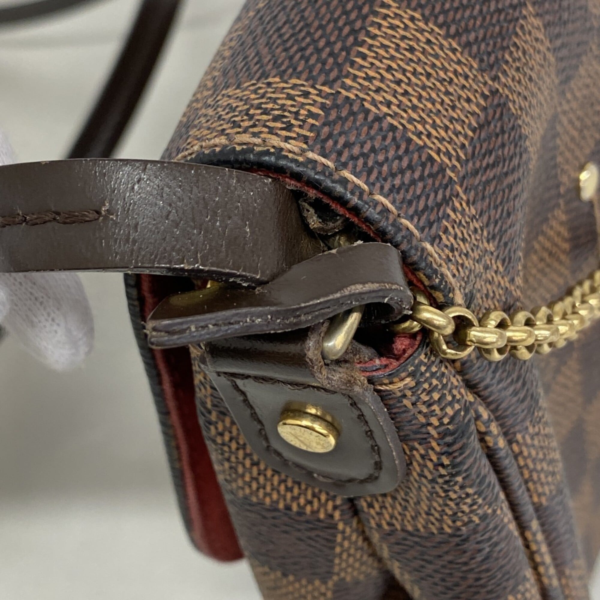 Louis Vuitton Ebene Handbag (Pre-Owned)