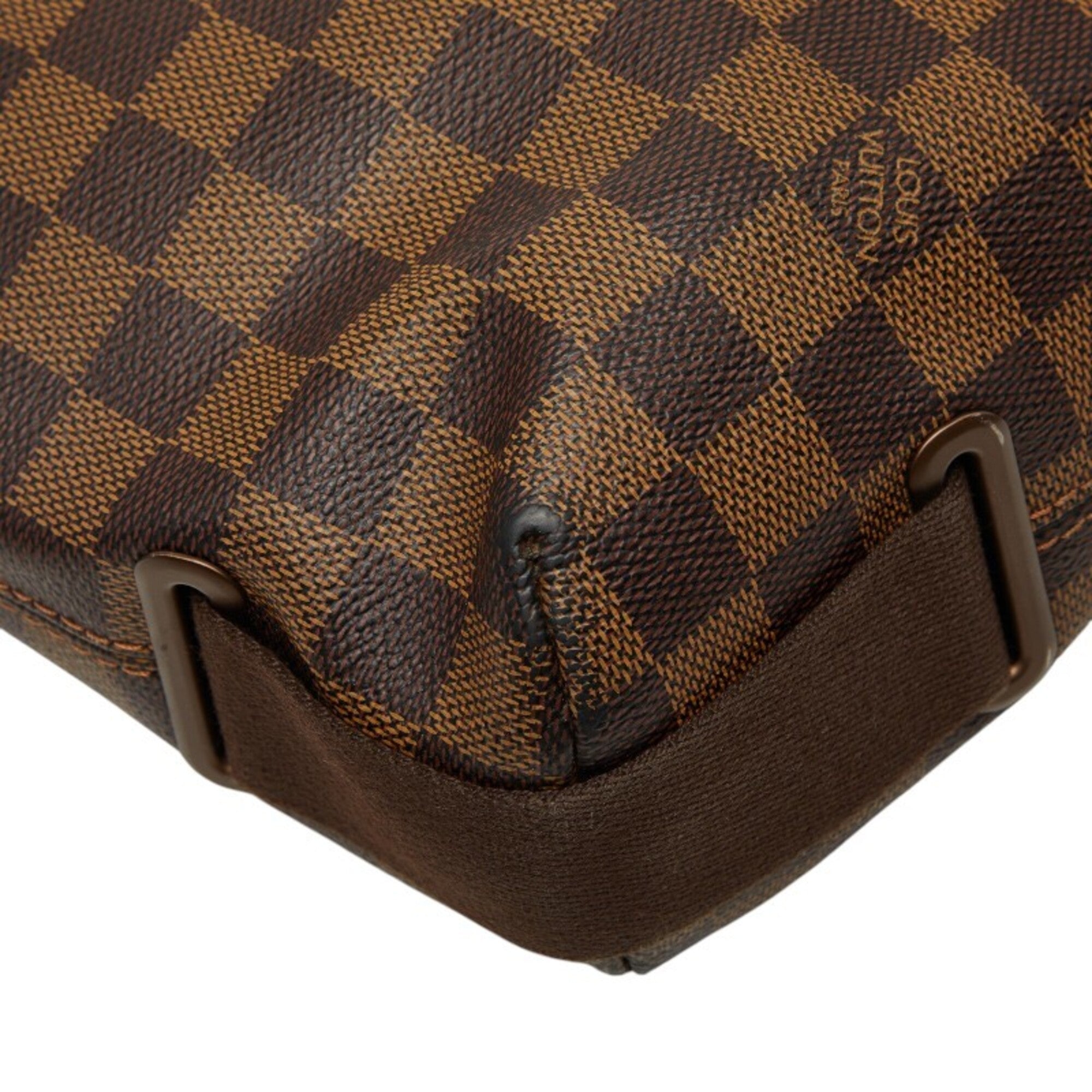Louis Vuitton Brown Pvc Leather Shoulder Bag (Pre-Owned)