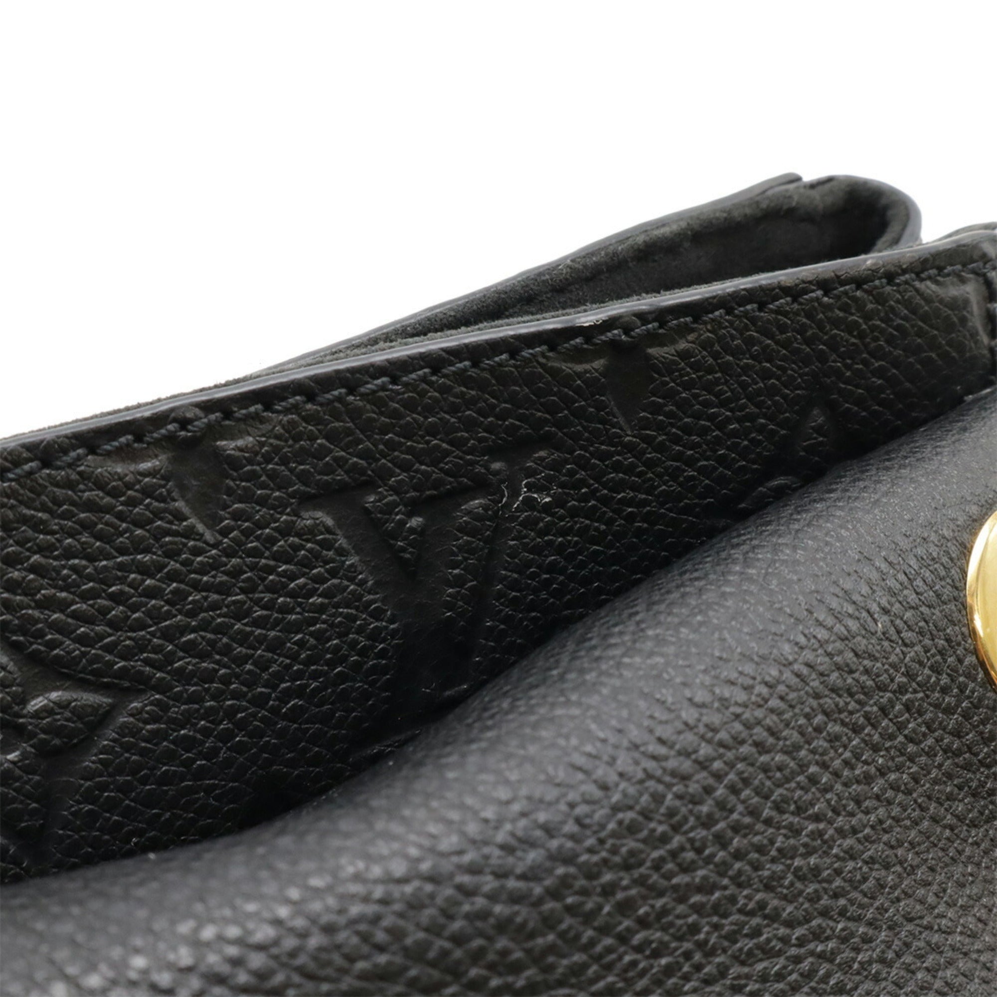 Louis Vuitton Black Noir Monogram Empreinte Shoulder Bag (Pre-Owned)
