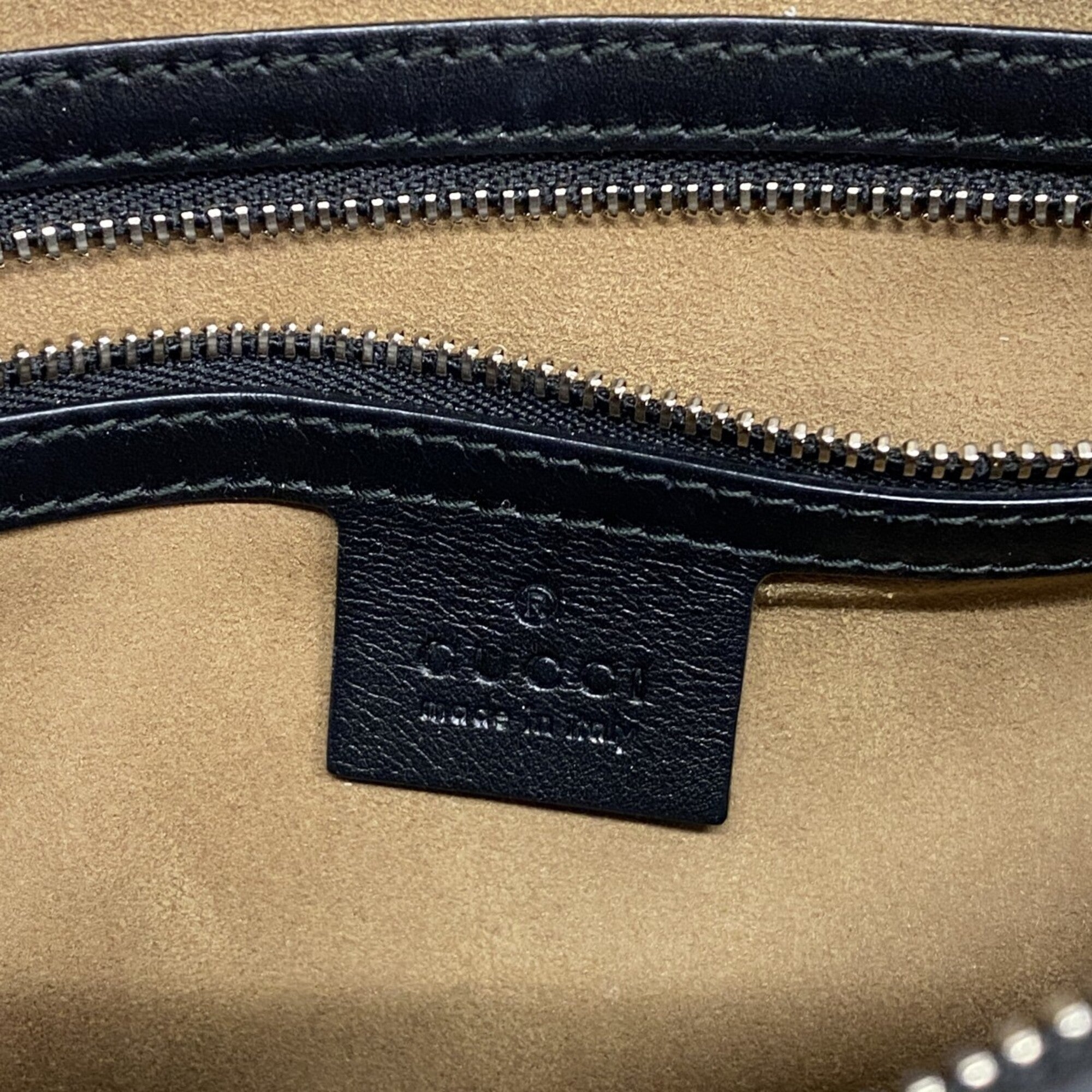 Gucci Black Pvc Handbag (Pre-Owned)