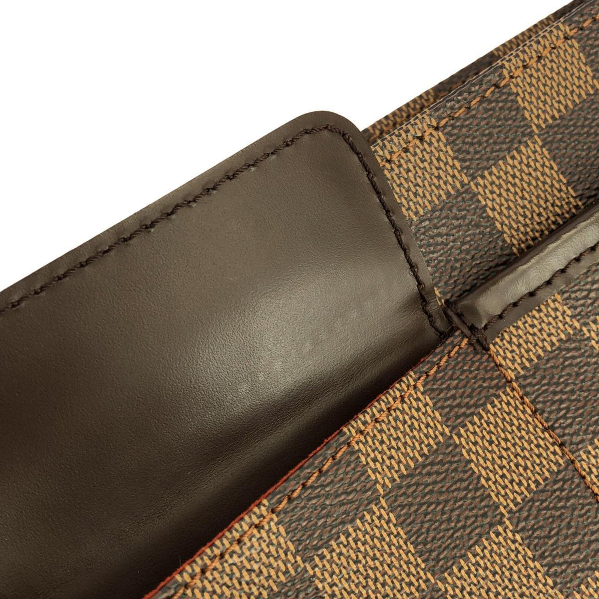 Louis Vuitton Brown Coated Canvas Shoulder Bag (Pre-Owned)