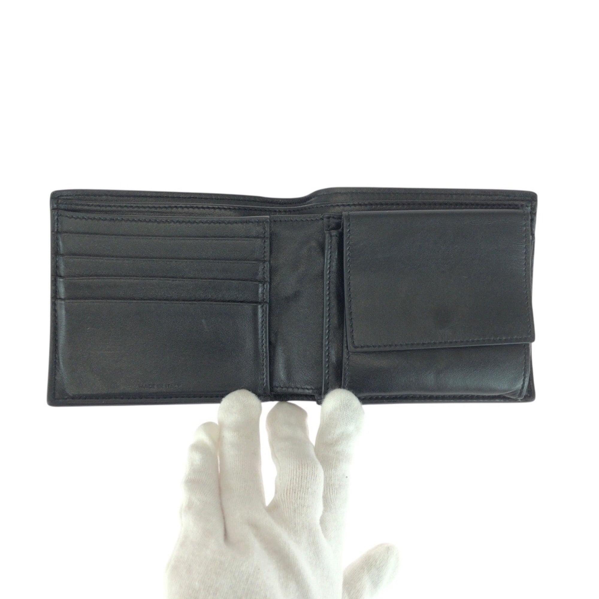 Celine Black Leather Coin Purse/Coin Case (Pre-Owned)