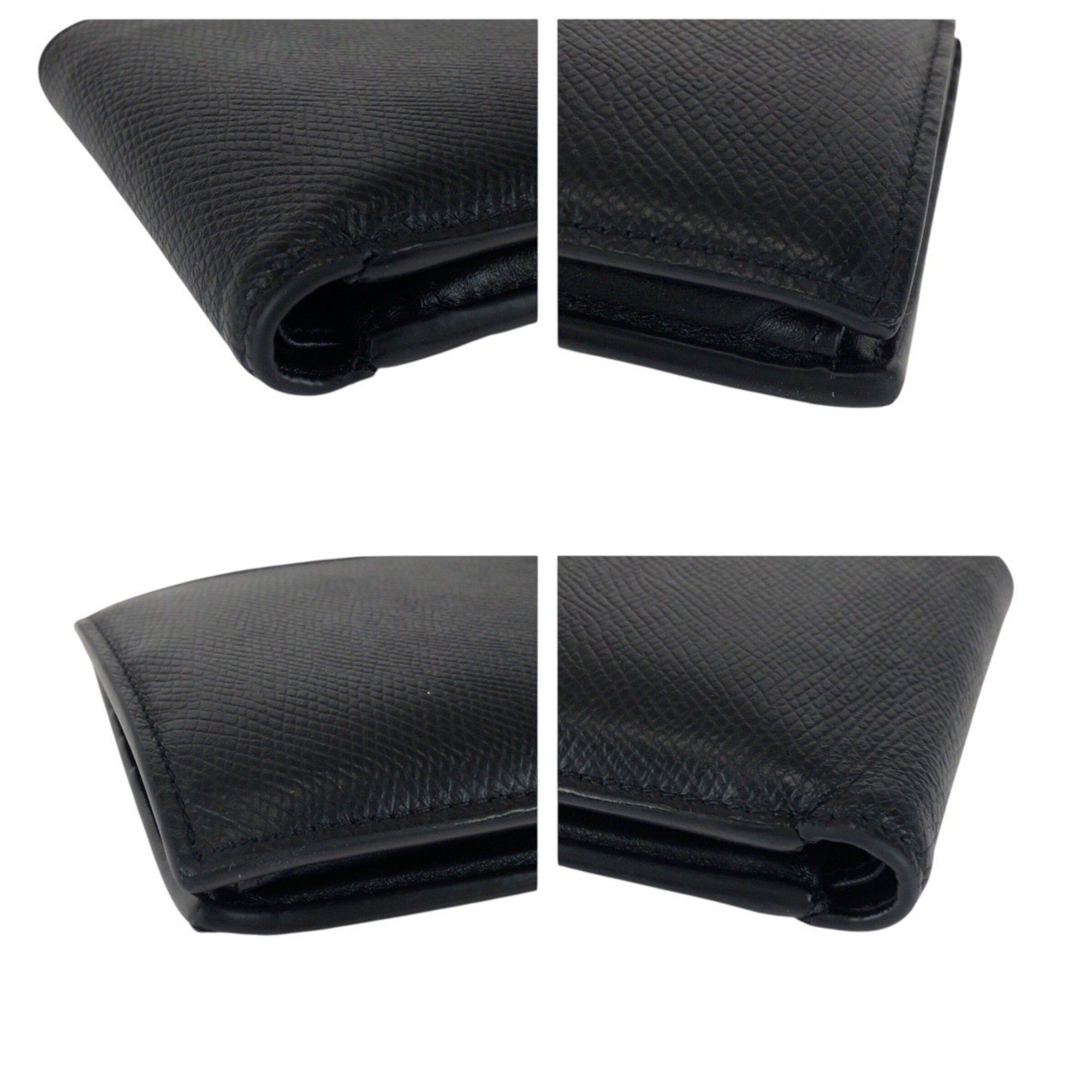 Celine Black Leather Coin Purse/Coin Case (Pre-Owned)