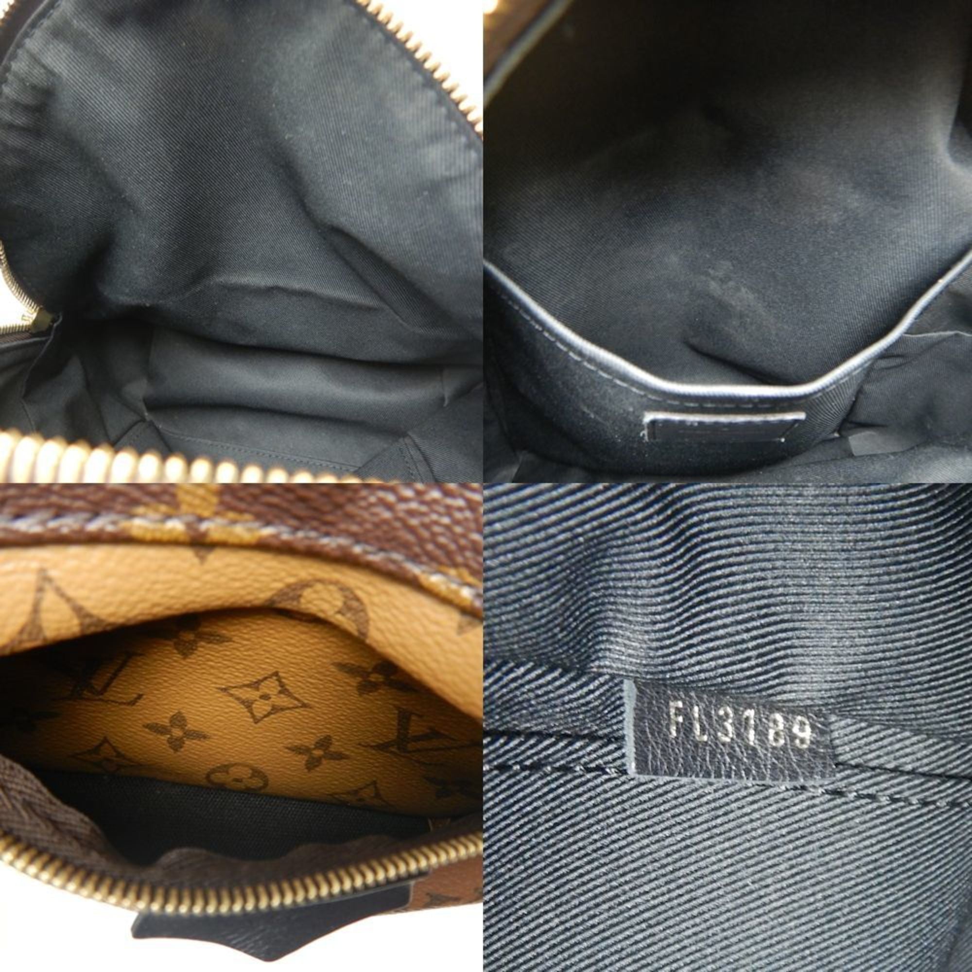 Louis Vuitton Brown Pvc Backpack (Pre-Owned)