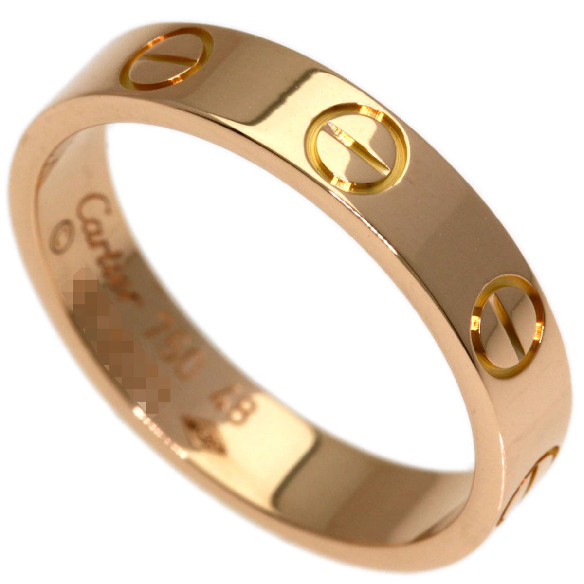 Cartier Pink Gold (18K) Band Ring (Pre-Owned)