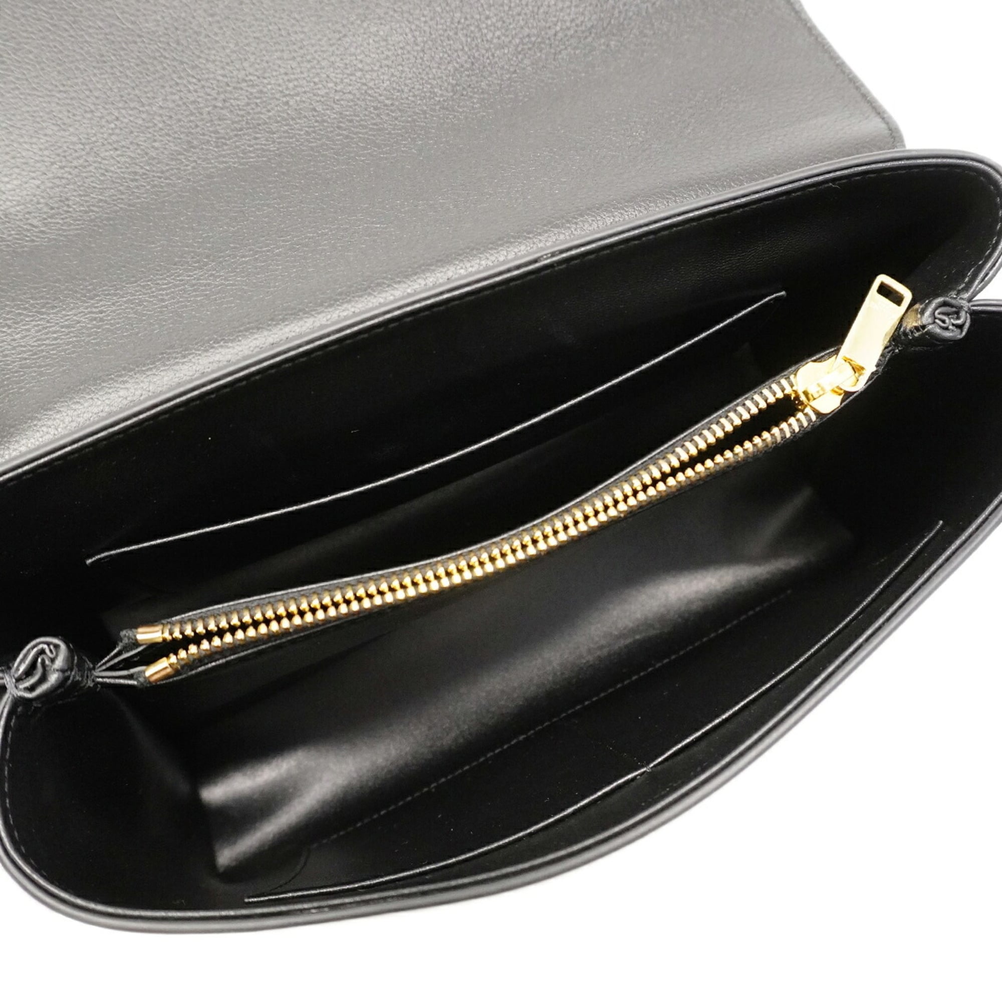 Celine Black Leather Handbag (Pre-Owned)