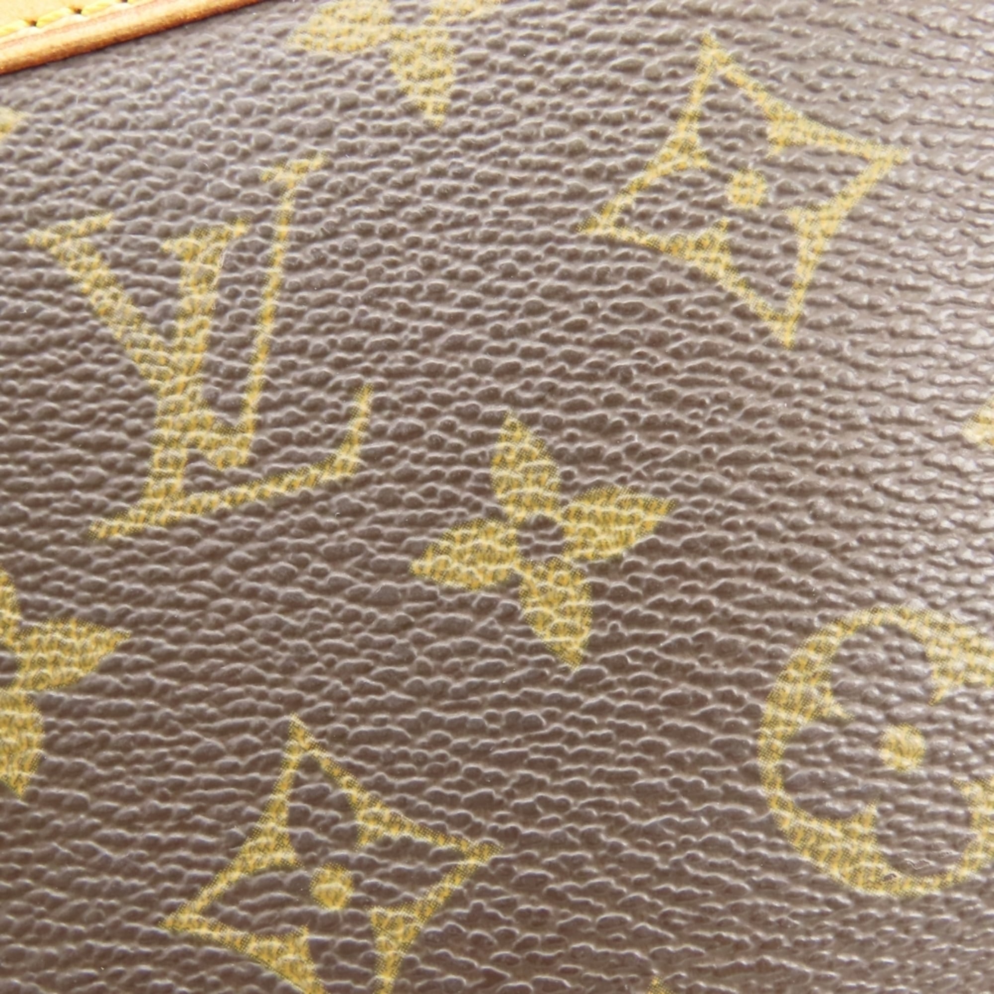 Louis Vuitton Brown Monogram Leather Shoulder Bag (Pre-Owned)