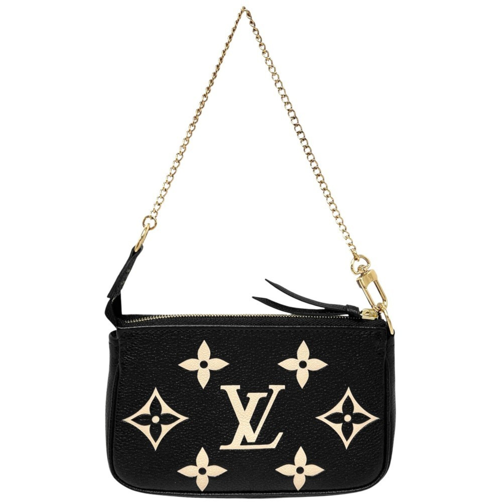 Louis Vuitton Black Monogram Empreinte Handbag Pochette Pouch (Pre-Owned)
