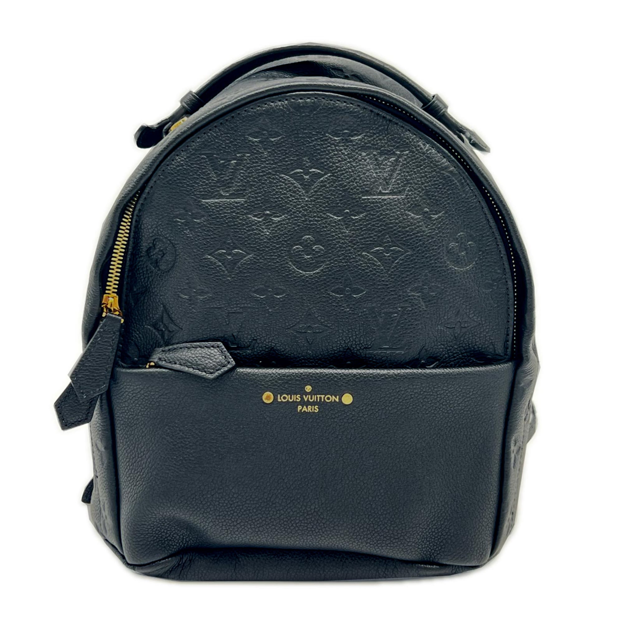Louis Vuitton Monogram Empreinte Black Leather Backpack (Pre-Owned)