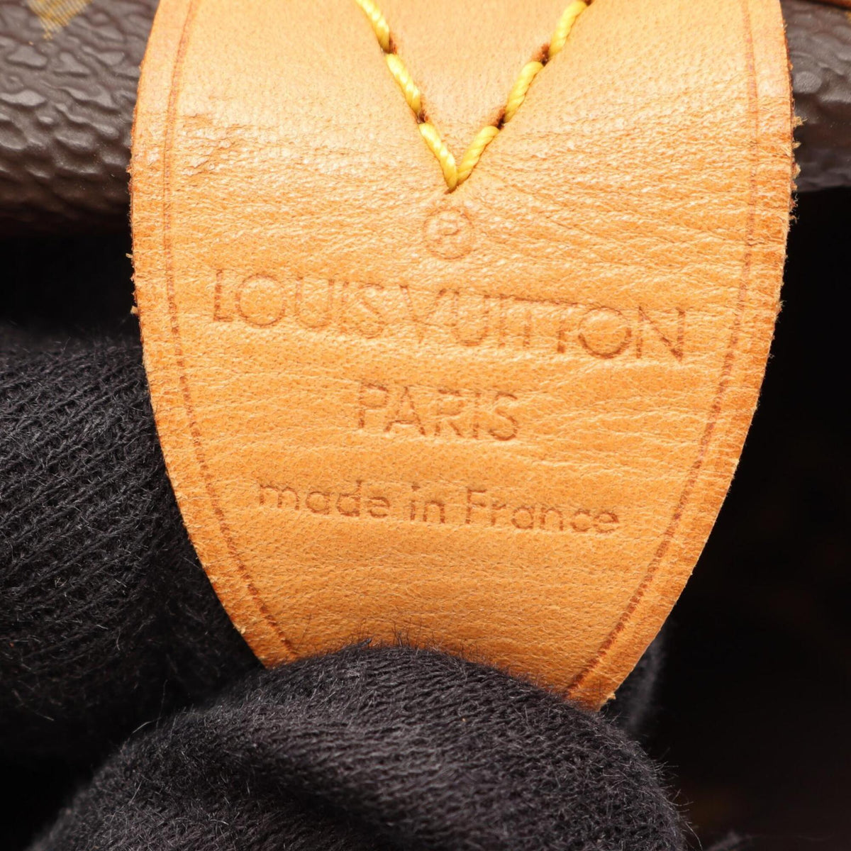 Louis Vuitton Brown Monogram Coated Canvas Leather Boston Bag Handbag (Pre-Owned)