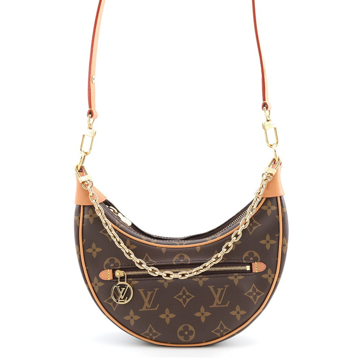 Louis Vuitton Monogram Beige Monogram Shoulder Bag (Pre-Owned)