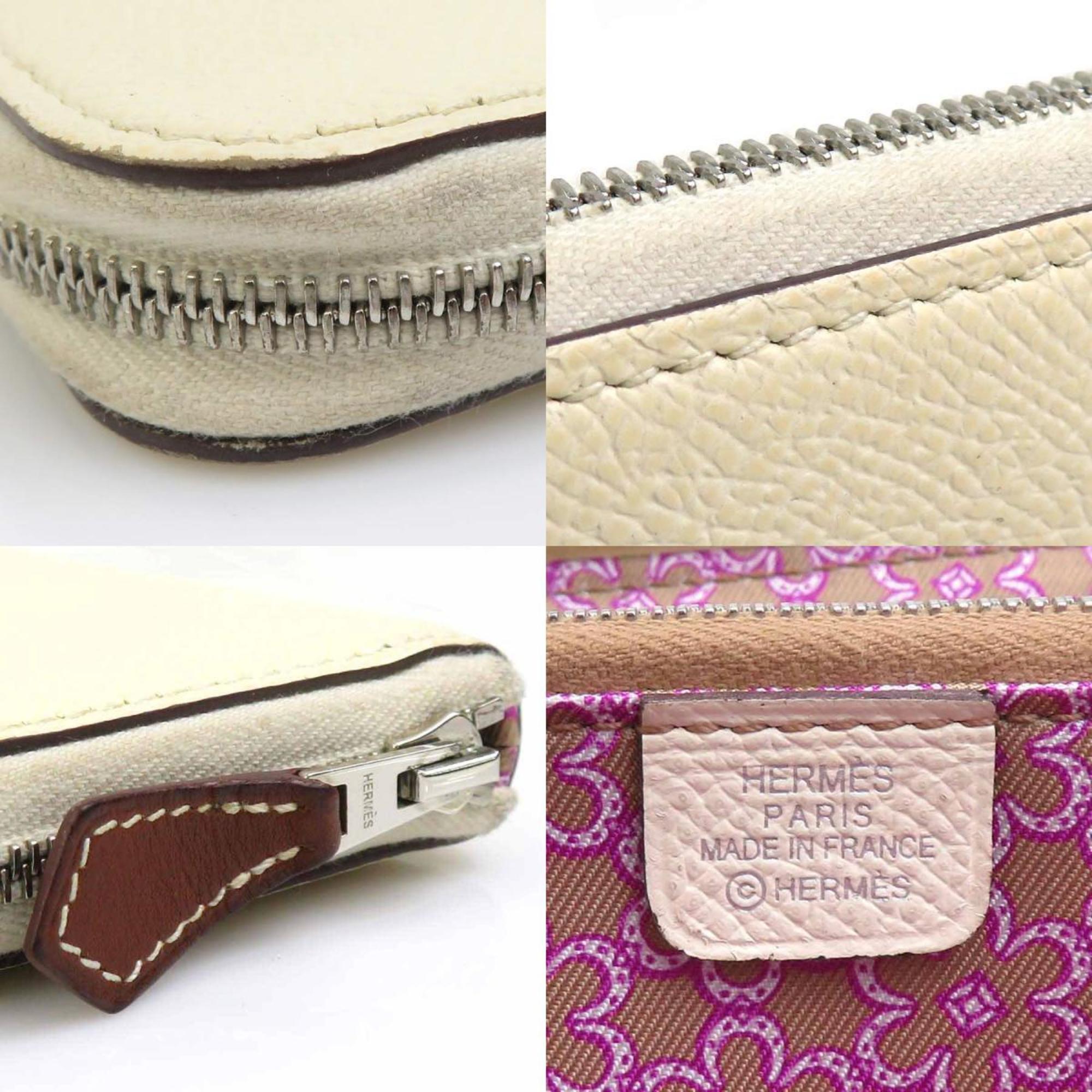 Hermes Epsom Leather Long Wallet (Bi-Fold) (Pre-Owned)