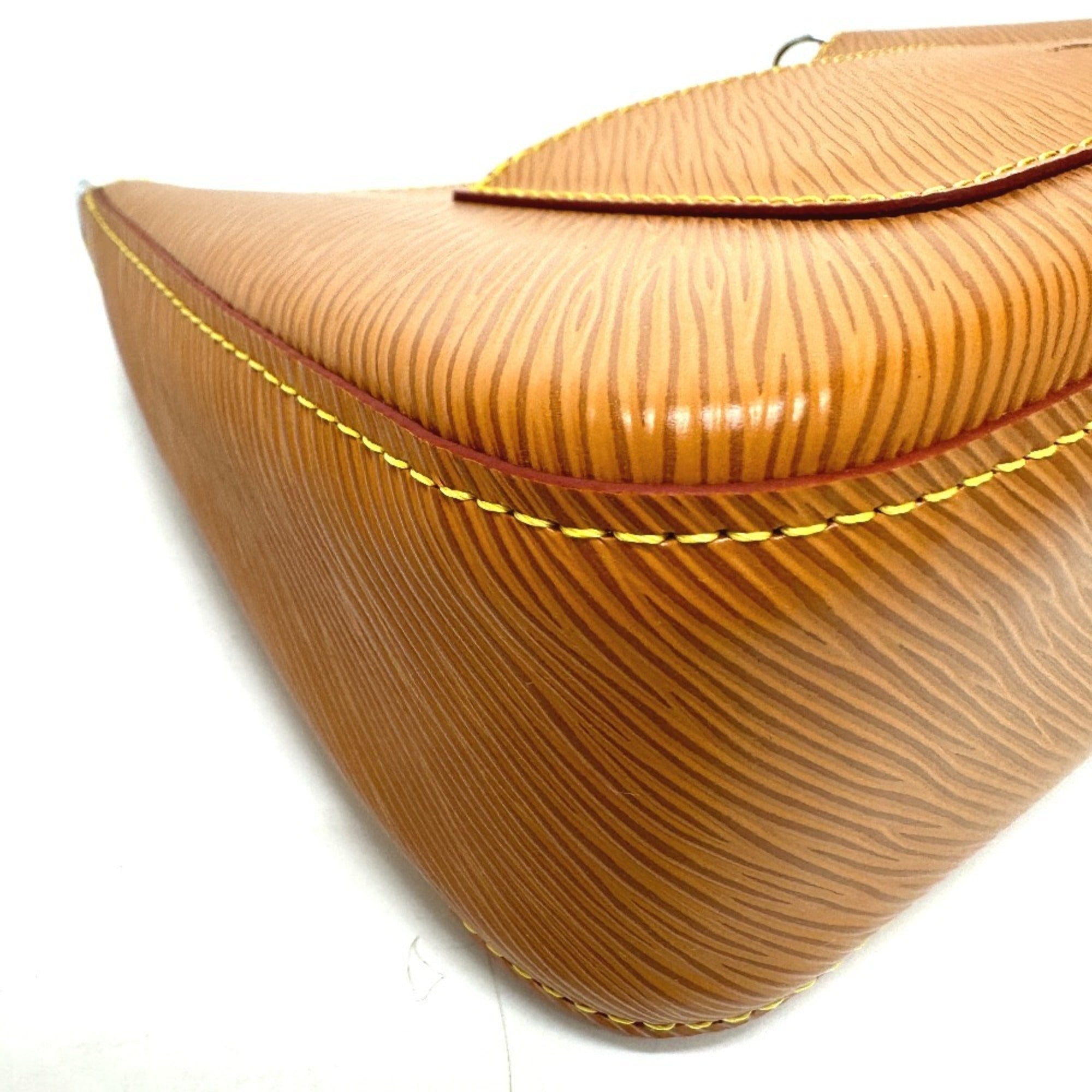 Louis Vuitton Brown Epi Leather Pouch Shoulder Bag (Pre-Owned)