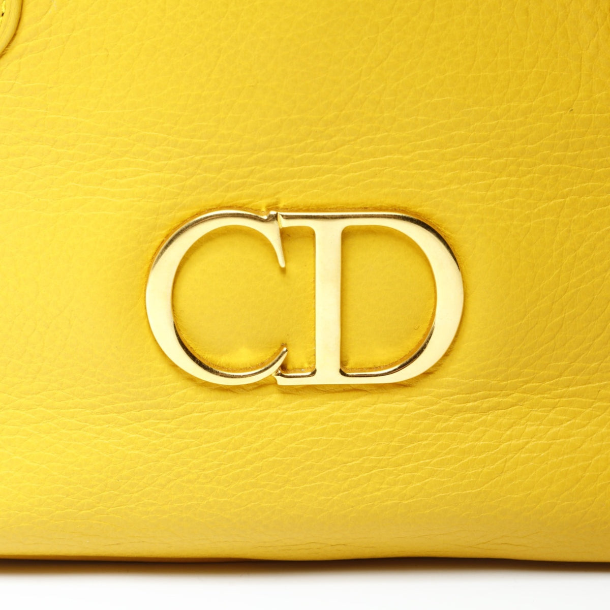 Christian Dior Yellow Leather Handbag (Pre-Owned)