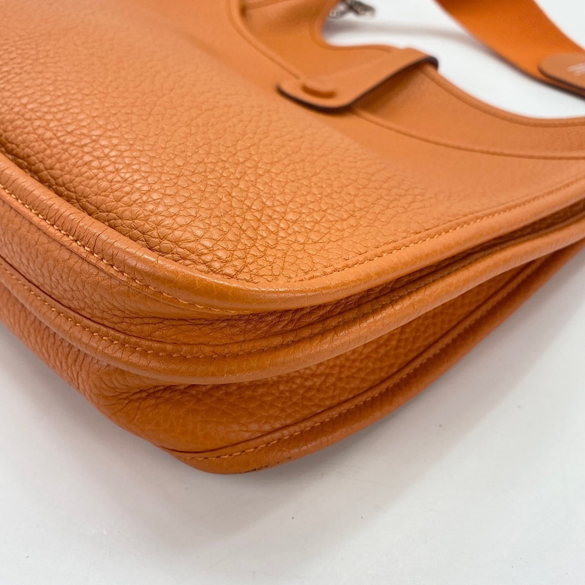 Hermes Evelyne Orange Shoulder Bag (Pre-Owned)