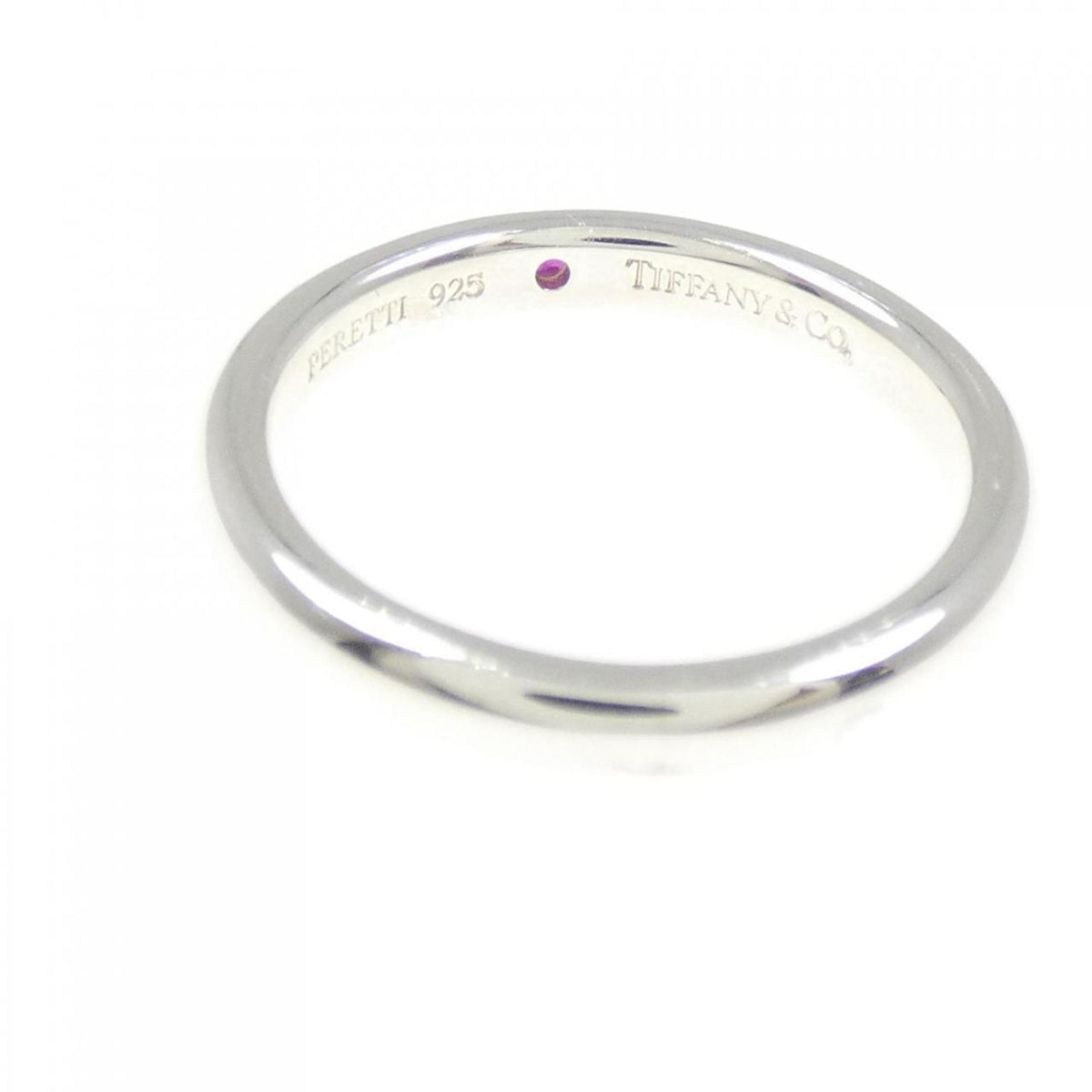 Tiffany Silver 925 Band Ring (Pre-Owned)