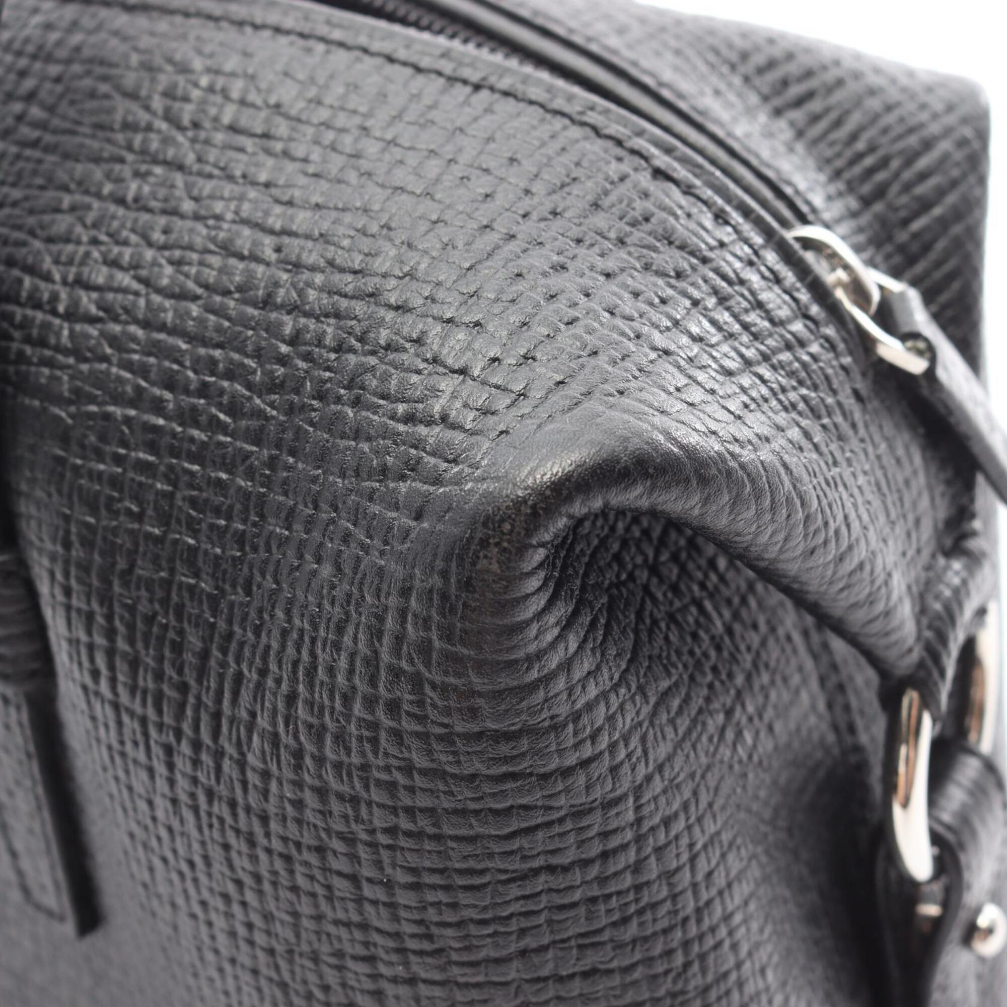 Loewe Black Leather Handbag (Pre-Owned)