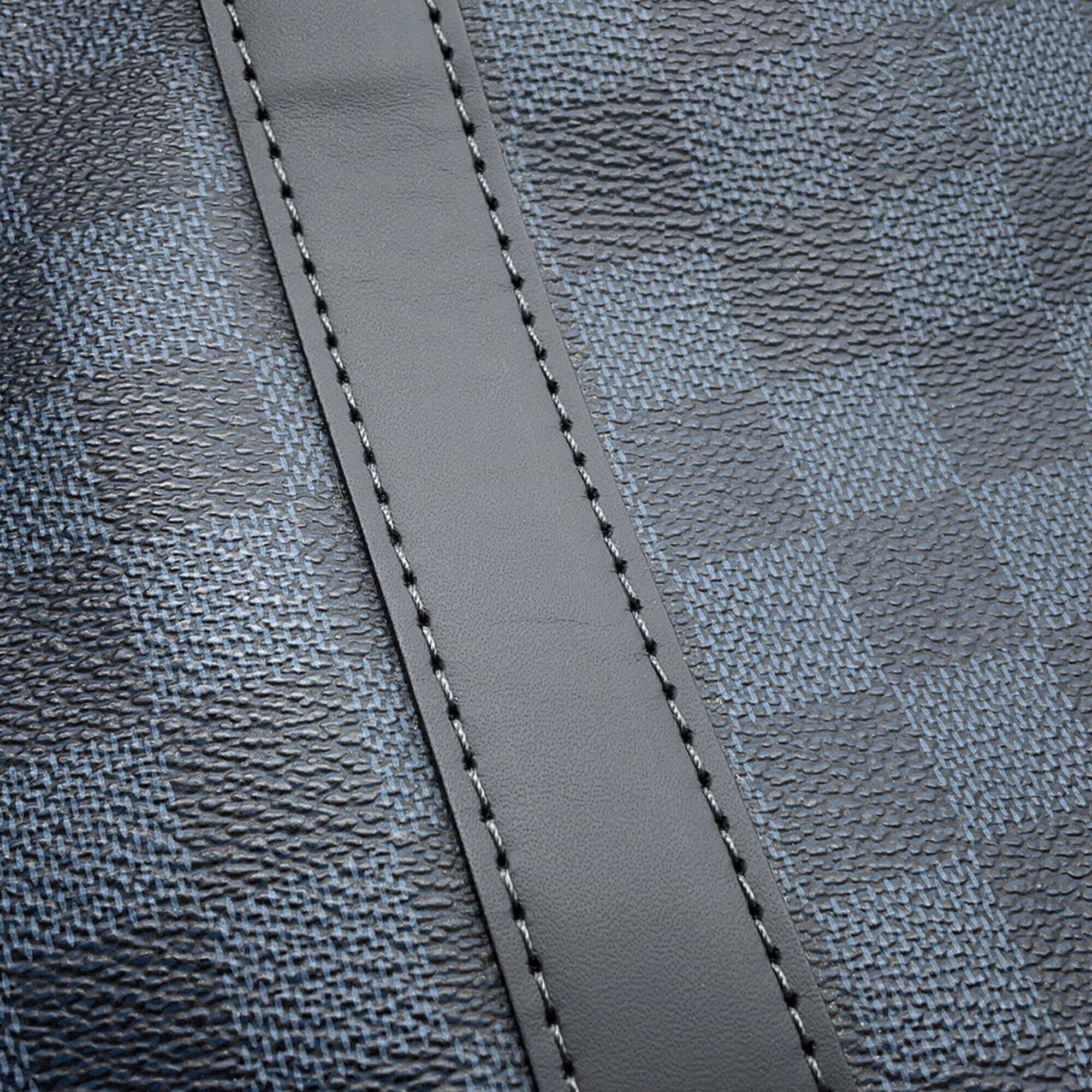 Louis Vuitton Damier Cobalt Cobalt Noir Boston Bag Handbag (Pre-Owned)