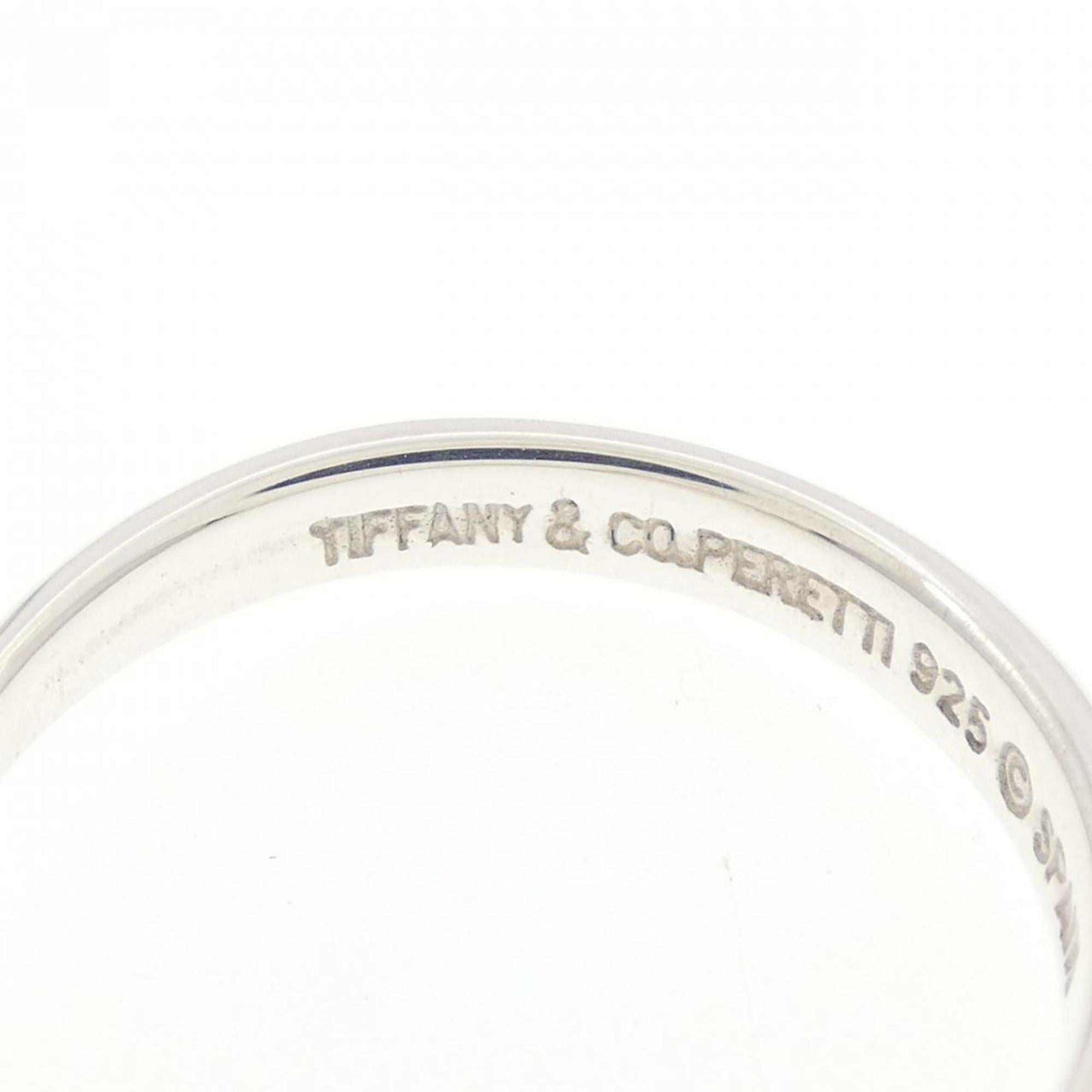 Tiffany Silver Silver 925 Band Ring (Pre-Owned)