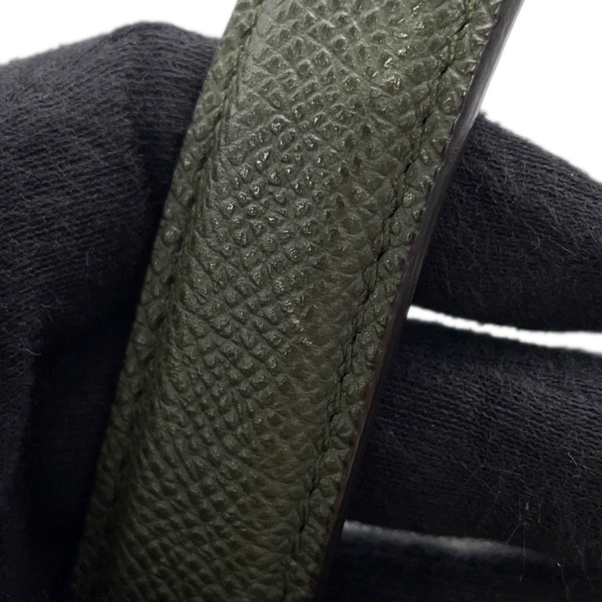 Celine Green Leather Handbag (Pre-Owned)