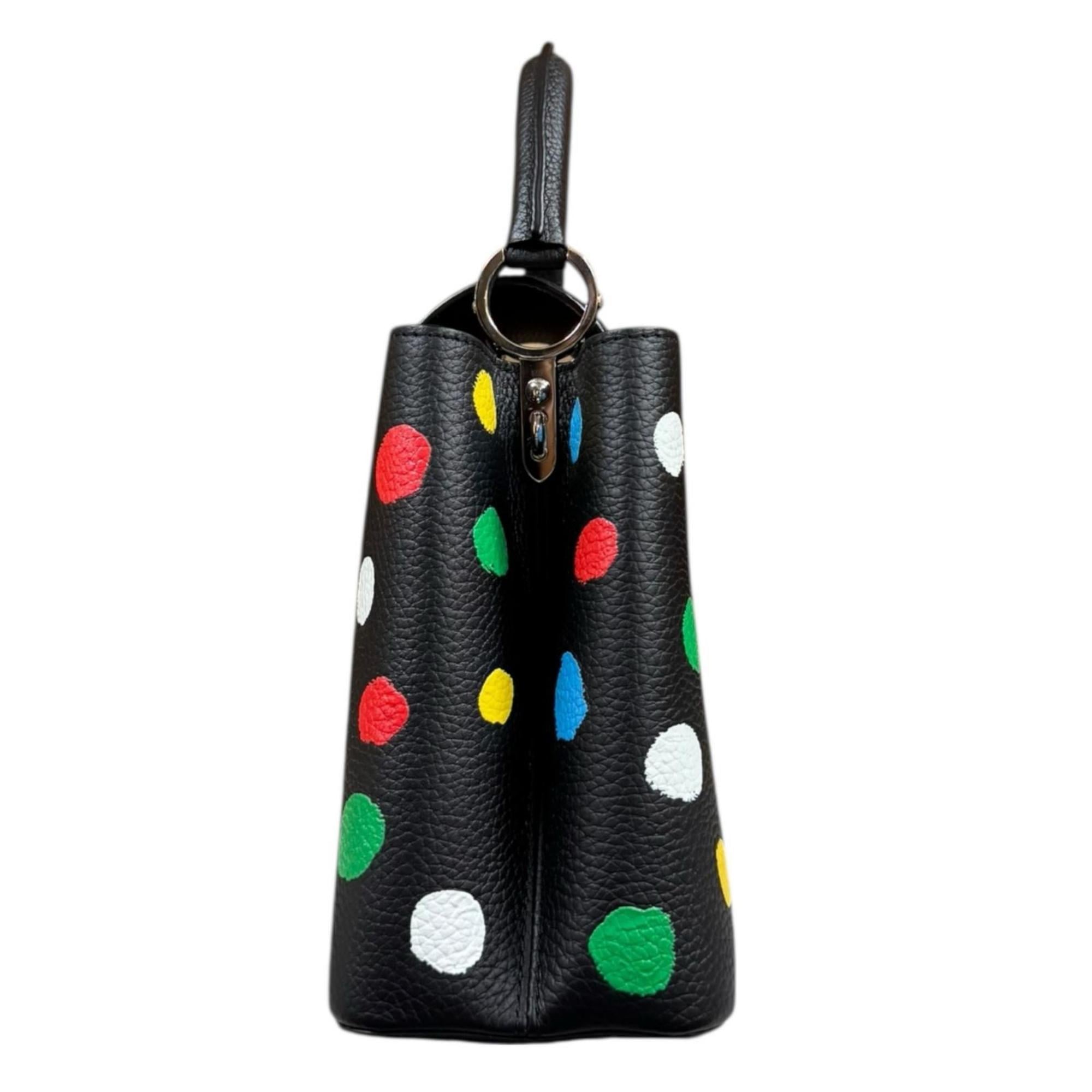 Louis Vuitton Black Multi-Color Leather Shoulder Bag (Pre-Owned)