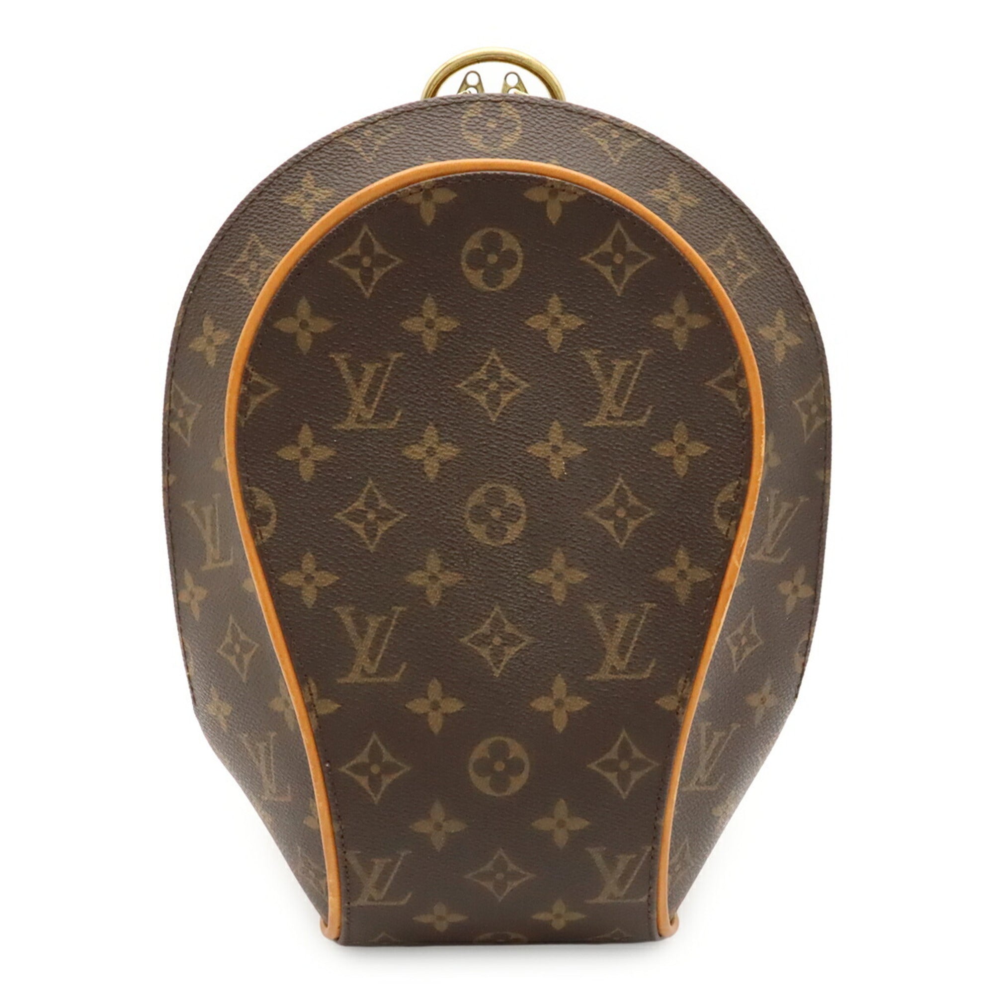 Louis Vuitton Brown Monogram Canvas Backpack Shoulder Bag (Pre-Owned)