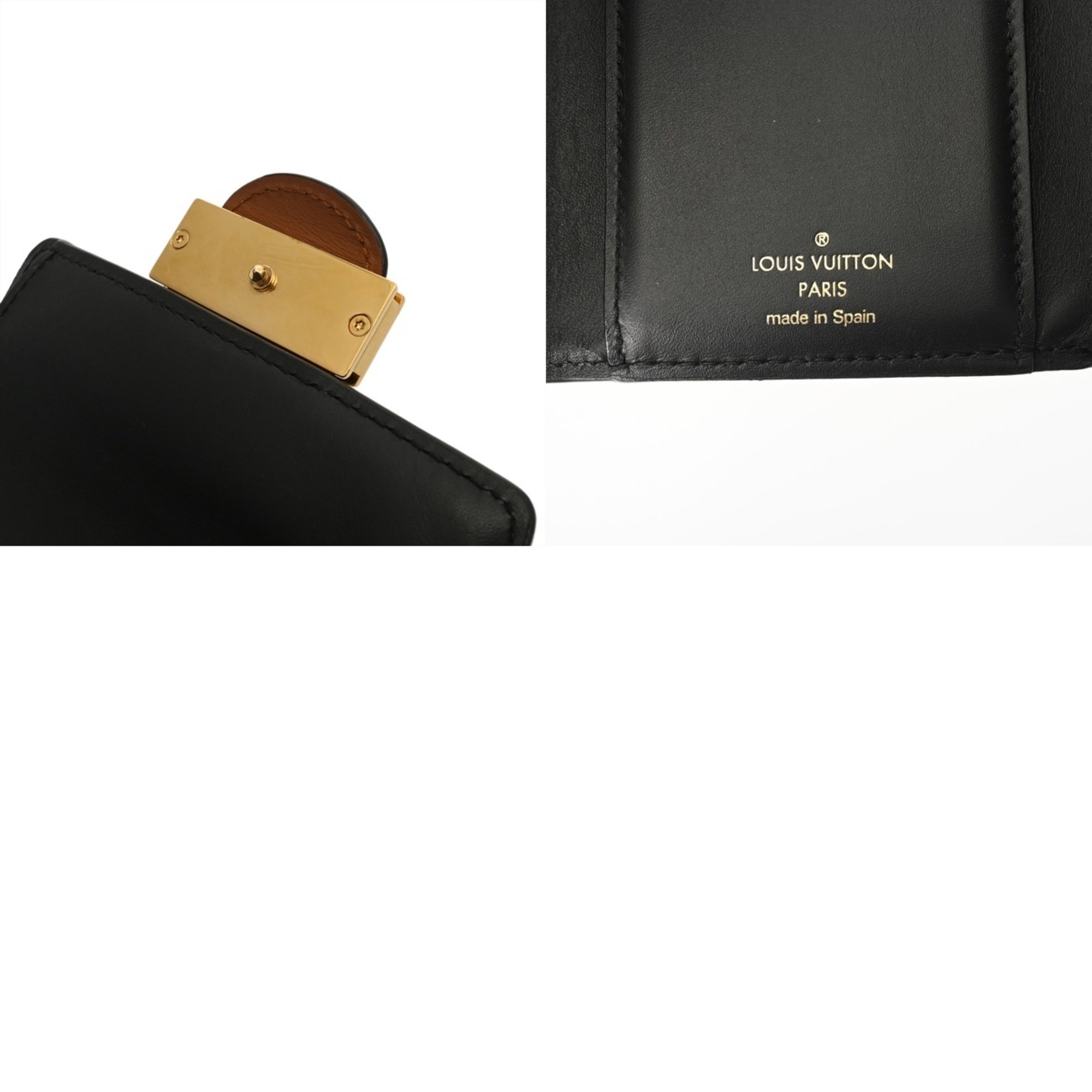 Louis Vuitton Brown Monogram Wallet (Tri-Fold) (Pre-Owned)