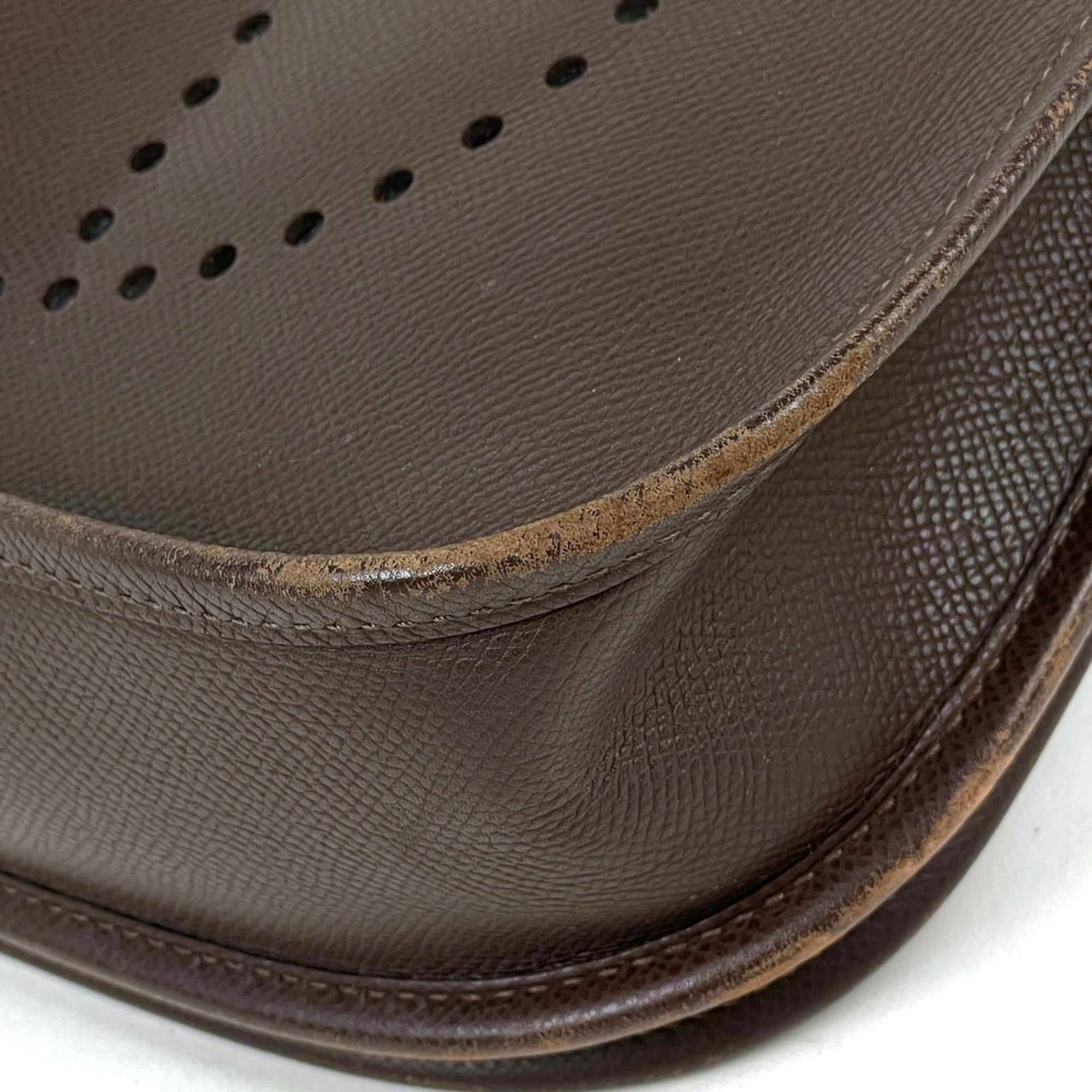 Hermes Chocolate Epsom Leather Shoulder Bag (Pre-Owned)