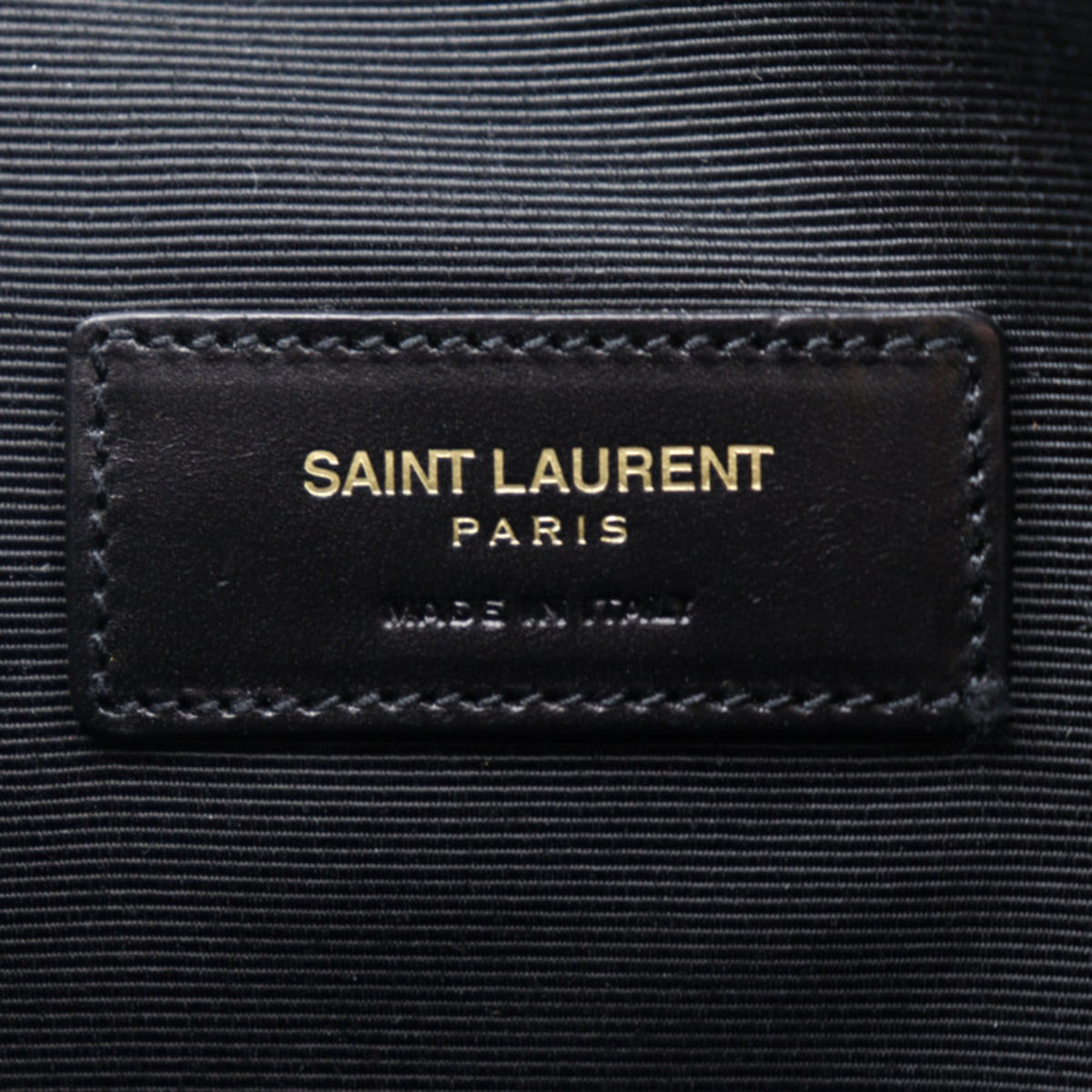 Yves Saint Laurent Brown Pvc Clutch Bag Handbag Pouch (Pre-Owned)