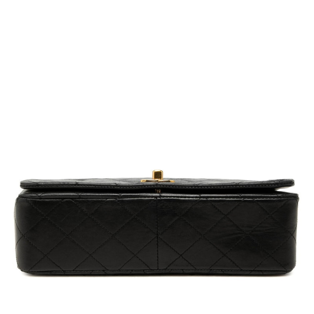 Chanel Black Leather Shoulder Bag (Pre-Owned)