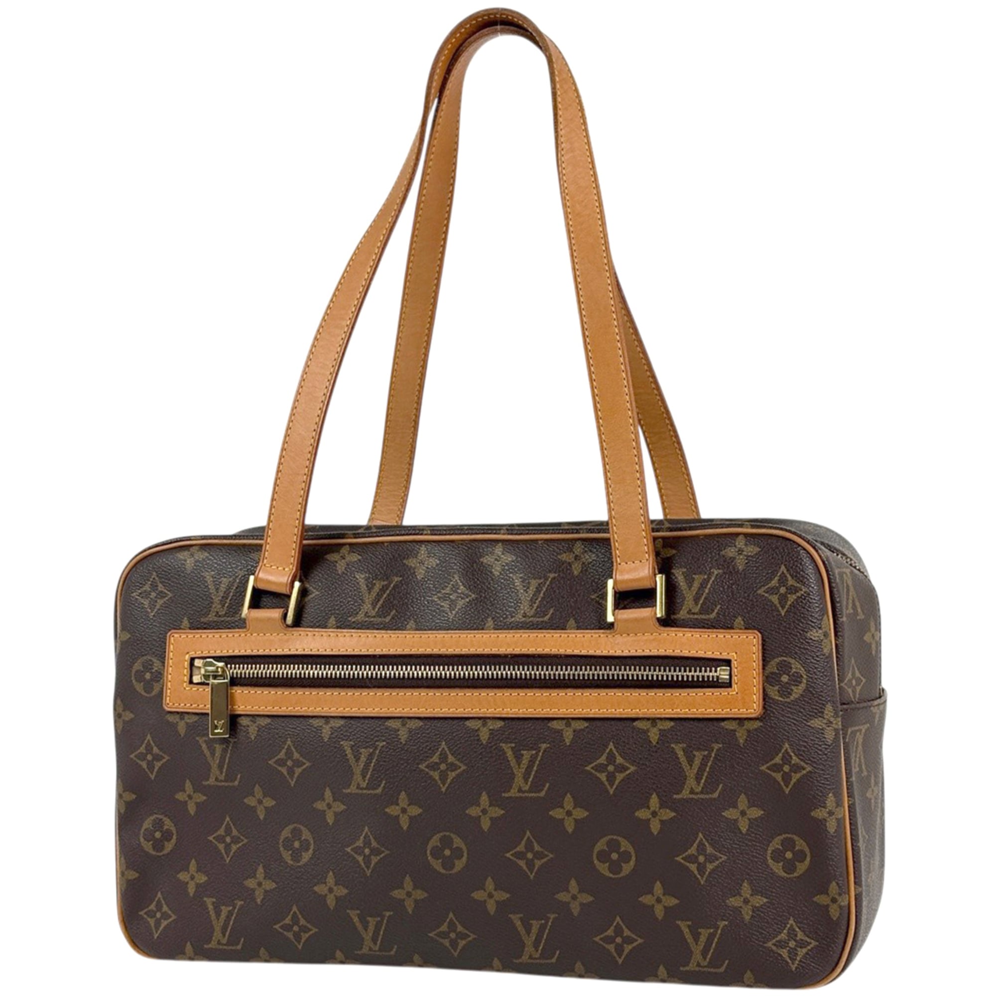Louis Vuitton Brown Monogram Shoulder Bag (Pre-Owned)