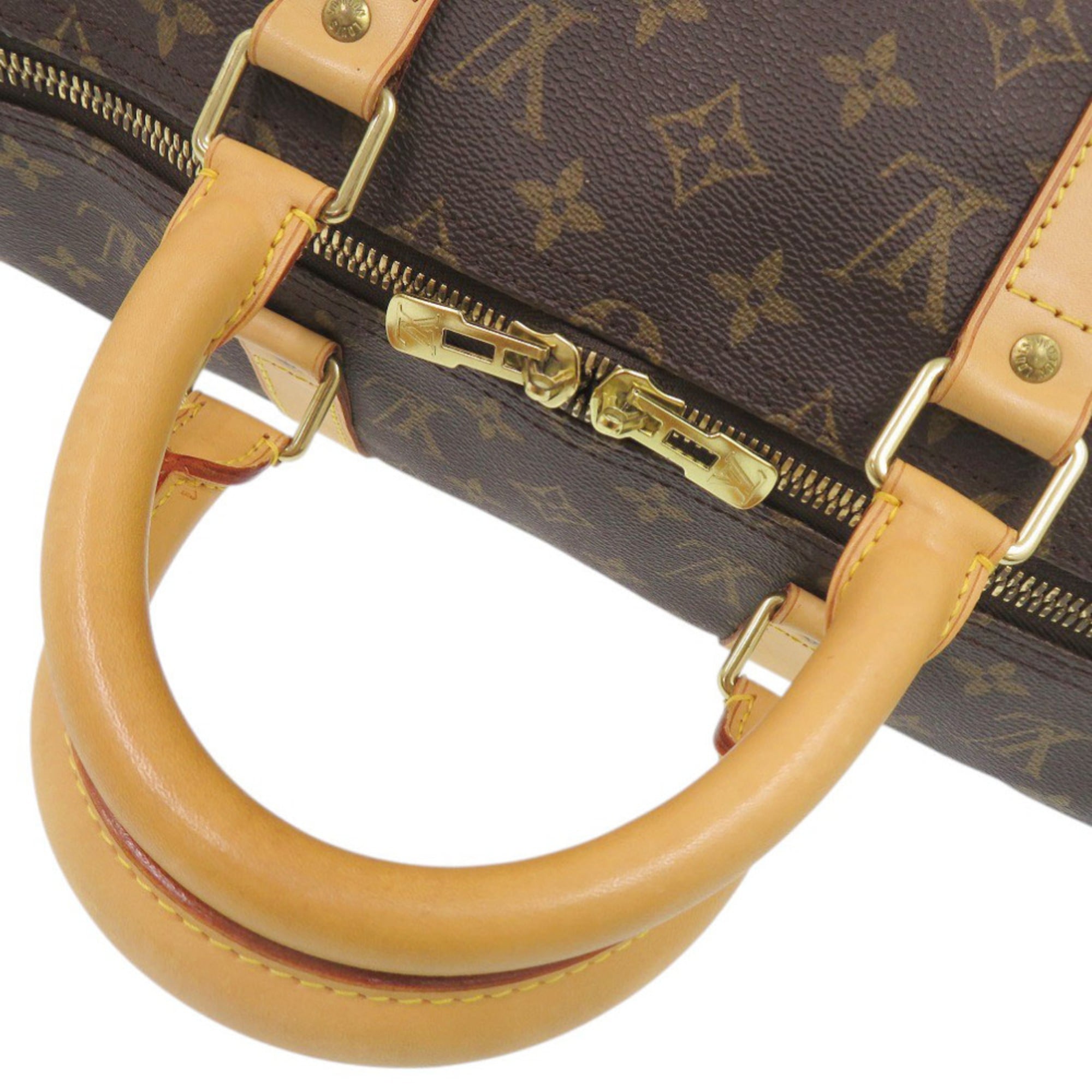 Louis Vuitton Brown Monogram Monogram Boston Bag (Pre-Owned)