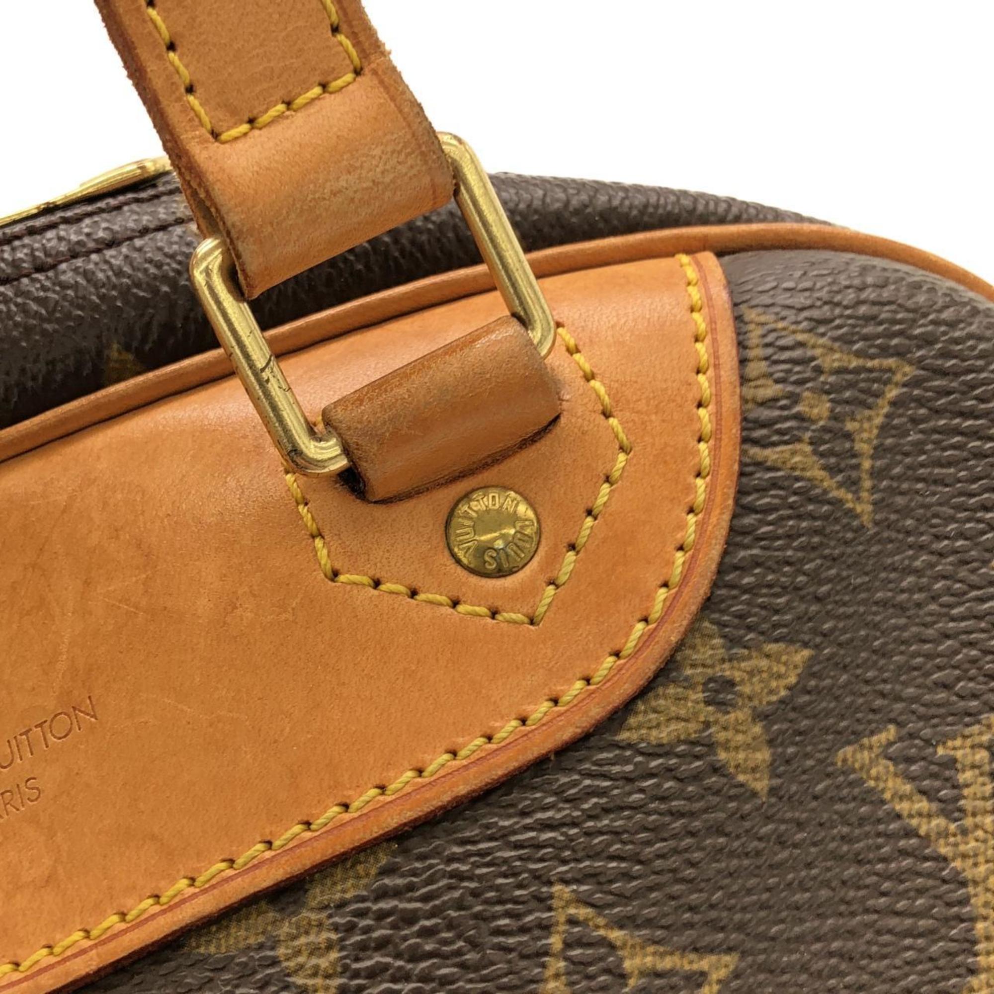 Louis Vuitton Marron Coated Canvas Handbag (Pre-Owned)