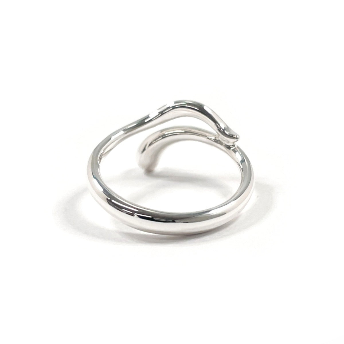 Tiffany Silver Silver 925 Band Ring (Pre-Owned)