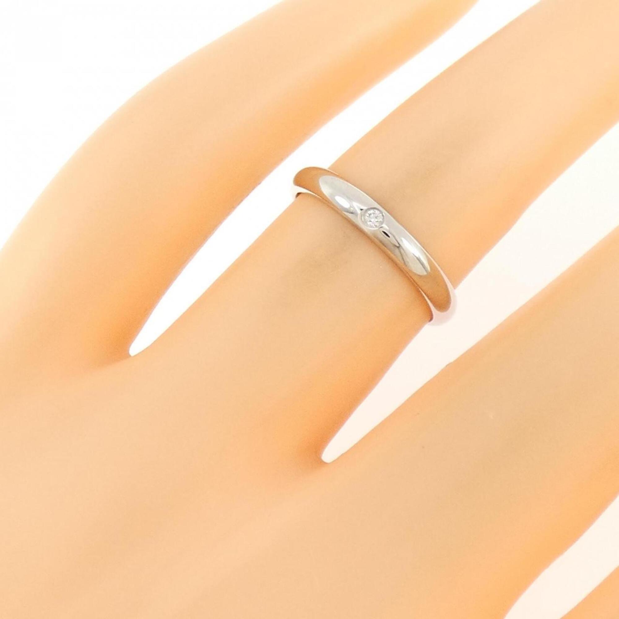 Cartier Silver Platinum 950 Wedding Ring (Pre-Owned)