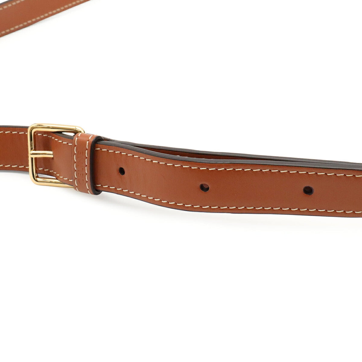 Celine Brown Canvas Shoulder Bag (Pre-Owned)