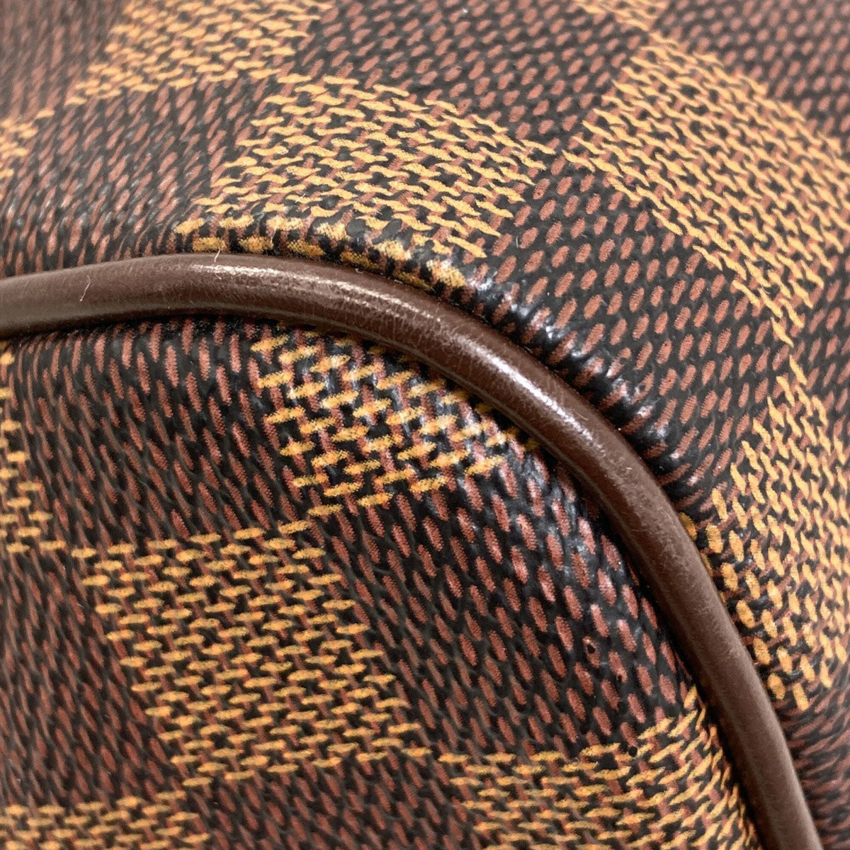 Louis Vuitton Damier Damier Canvas Ebene Damier Canvas Handbag (Pre-Owned)