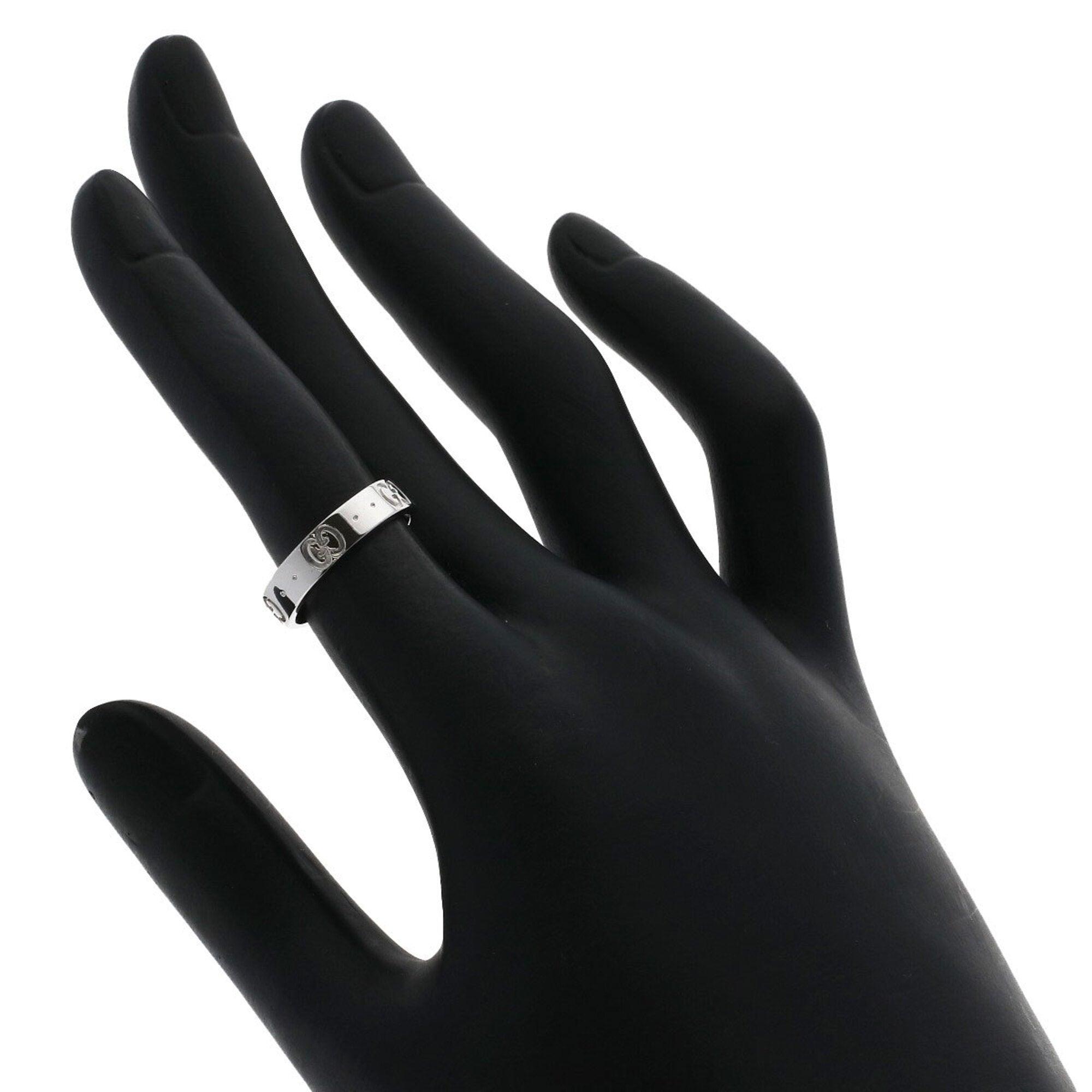 Gucci White Gold (18K) Band Ring (Pre-Owned)