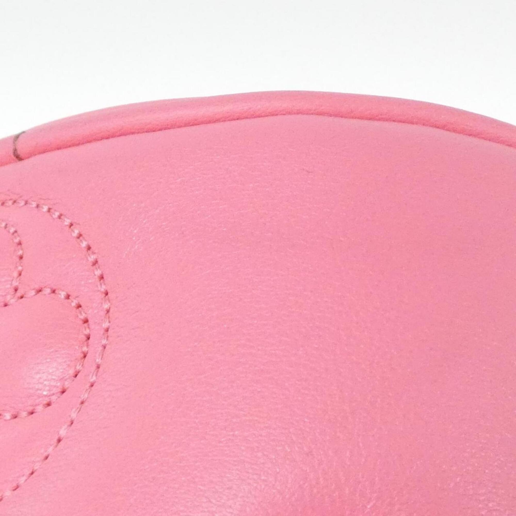 Louis Vuitton Pink Leather Shoulder Bag (Pre-Owned)