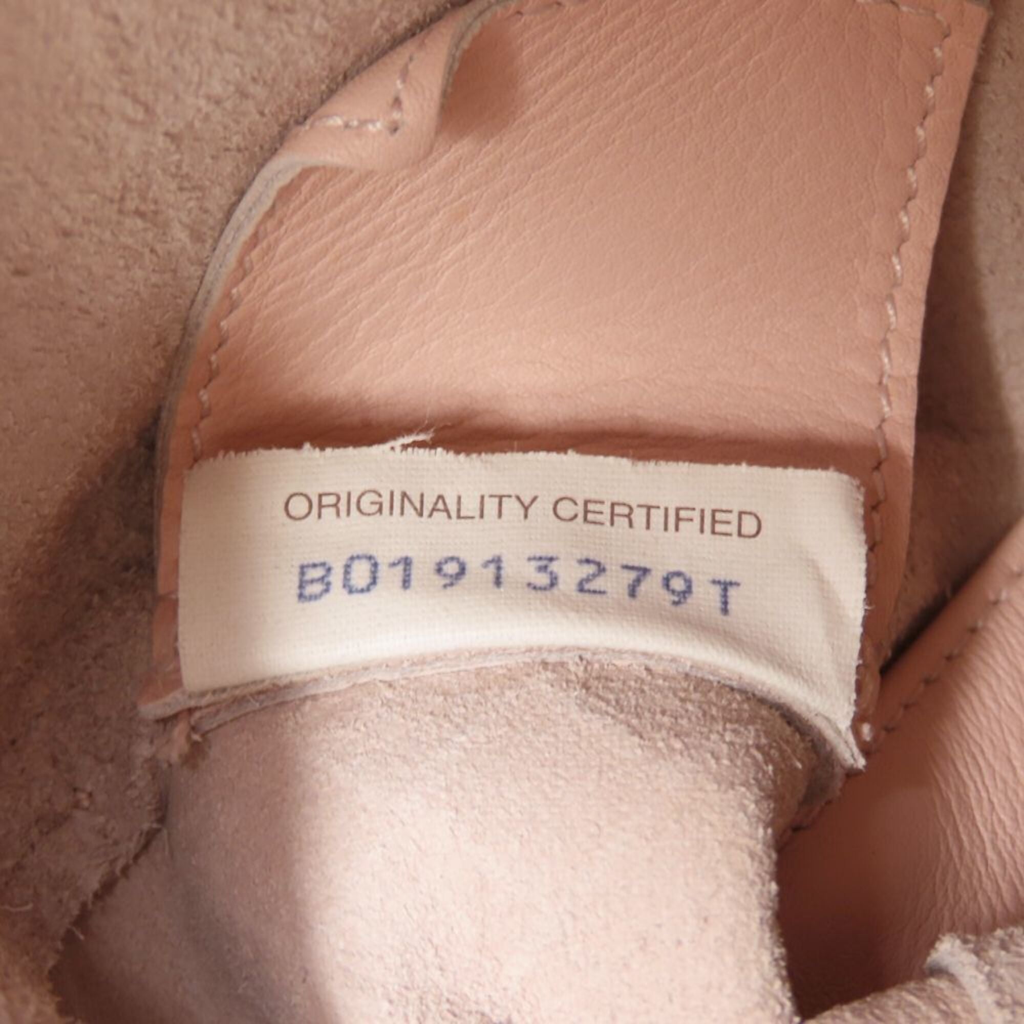 Bottega Veneta Intrecciomirage Pink Leather Shoulder Bag (Pre-Owned)